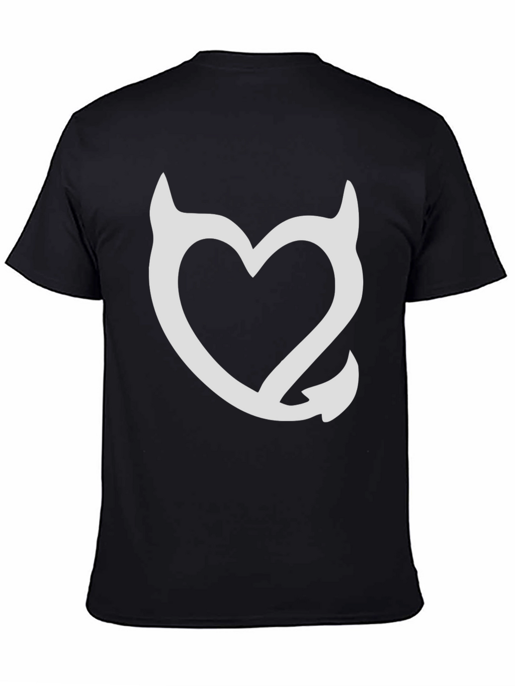 Devil Heart Black T-Shirt