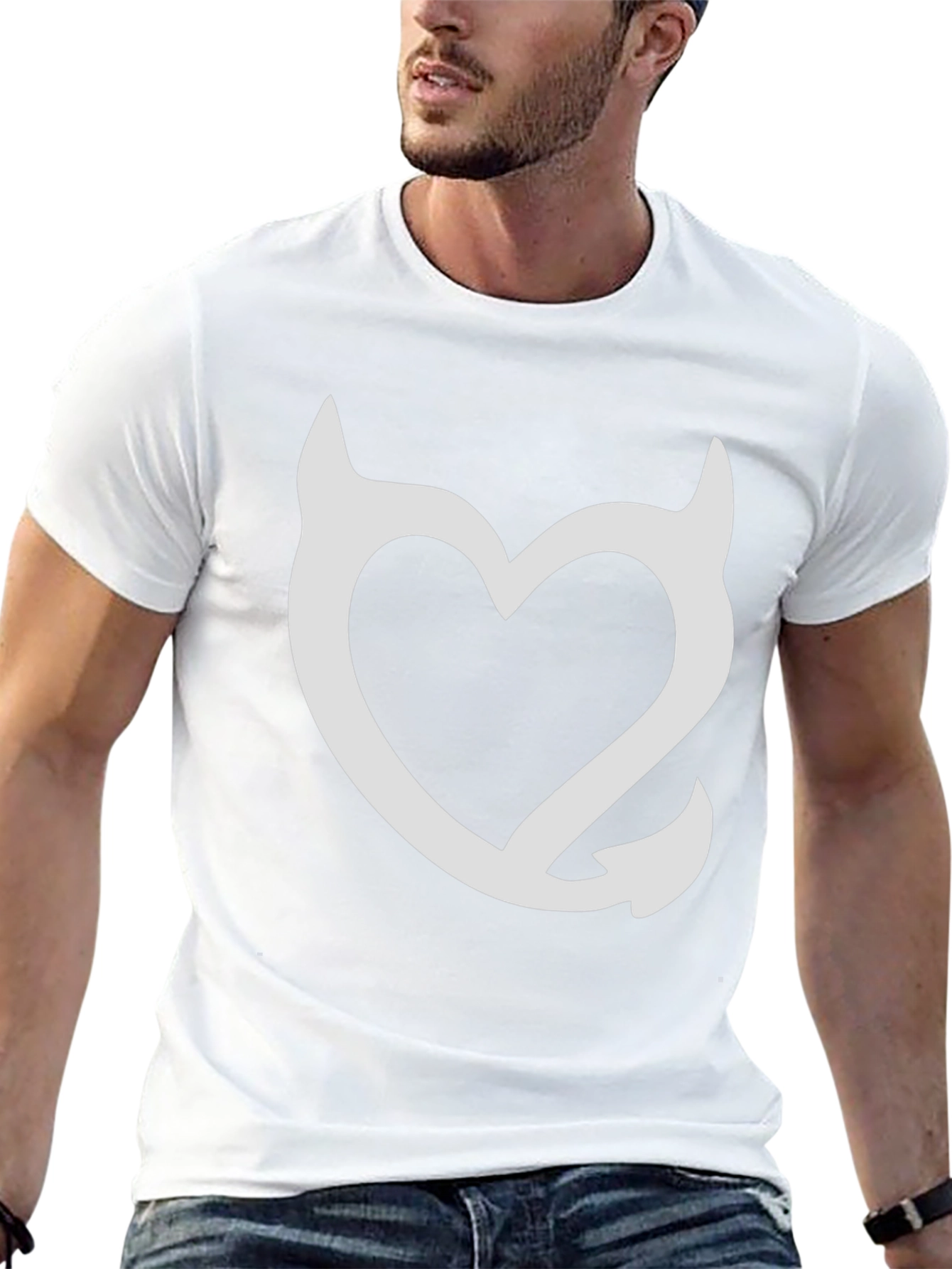 Devil Heart Black T-Shirt