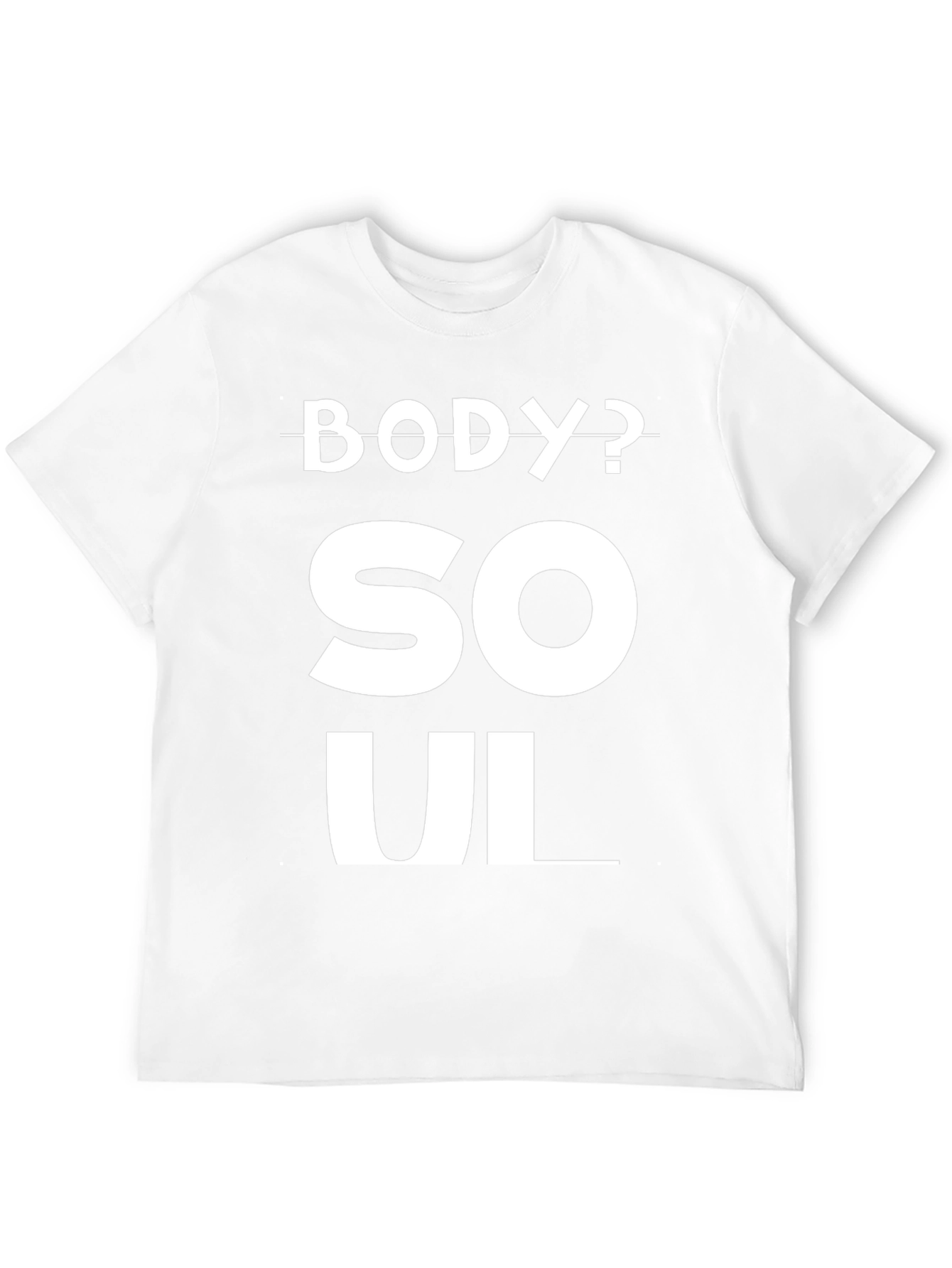 Body or Soul Graphic Tee - Black Unisex T-Shirt