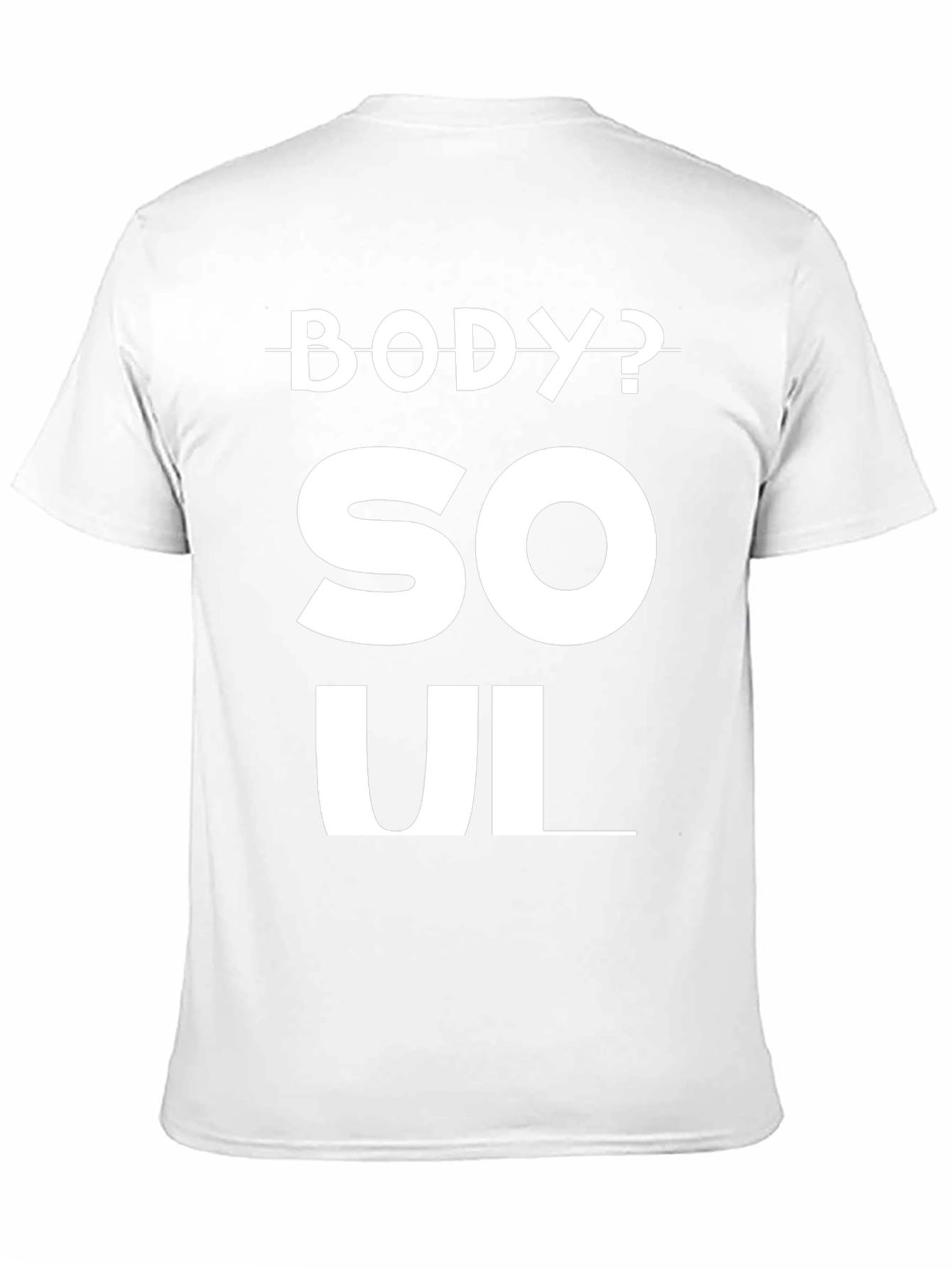 Body or Soul Graphic Tee - Black Unisex T-Shirt