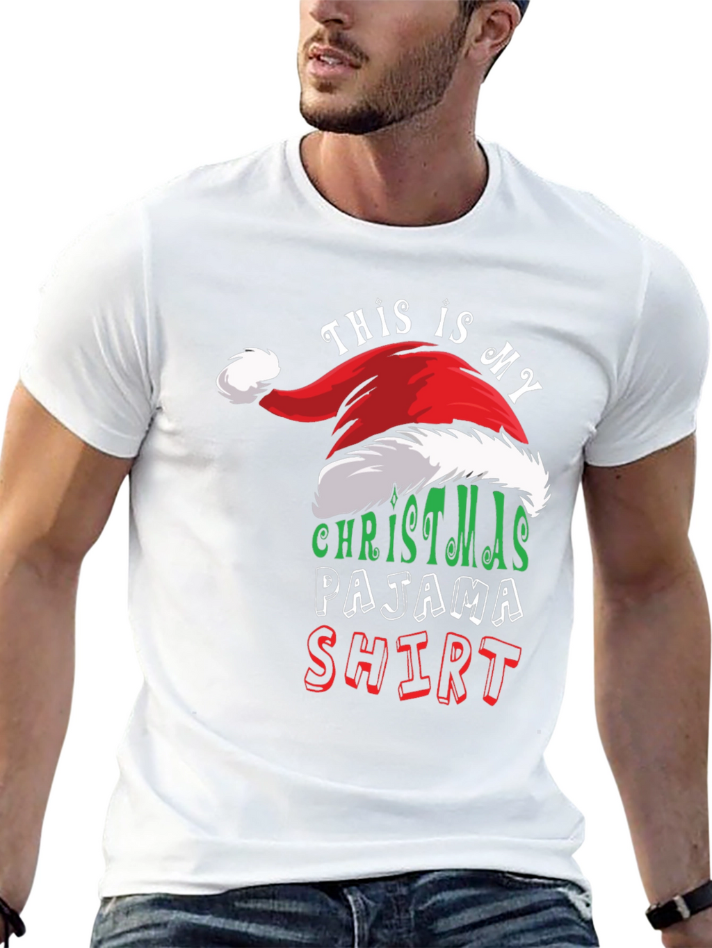 Christmas Pajama Shirt Graphic Tee