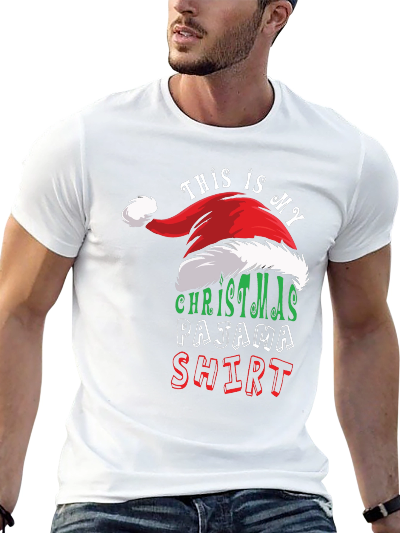 Christmas Pajama Shirt Graphic Tee