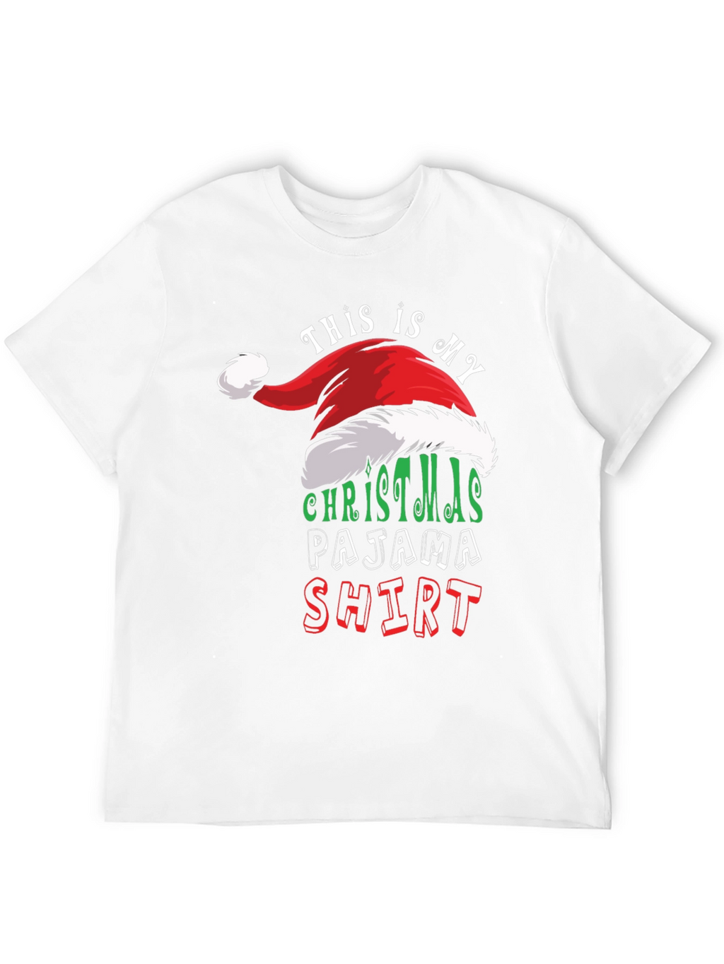 Christmas Pajama Shirt Graphic Tee