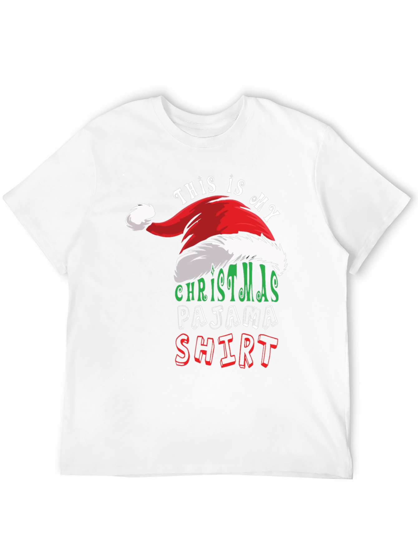 Christmas Pajama Shirt Graphic Tee