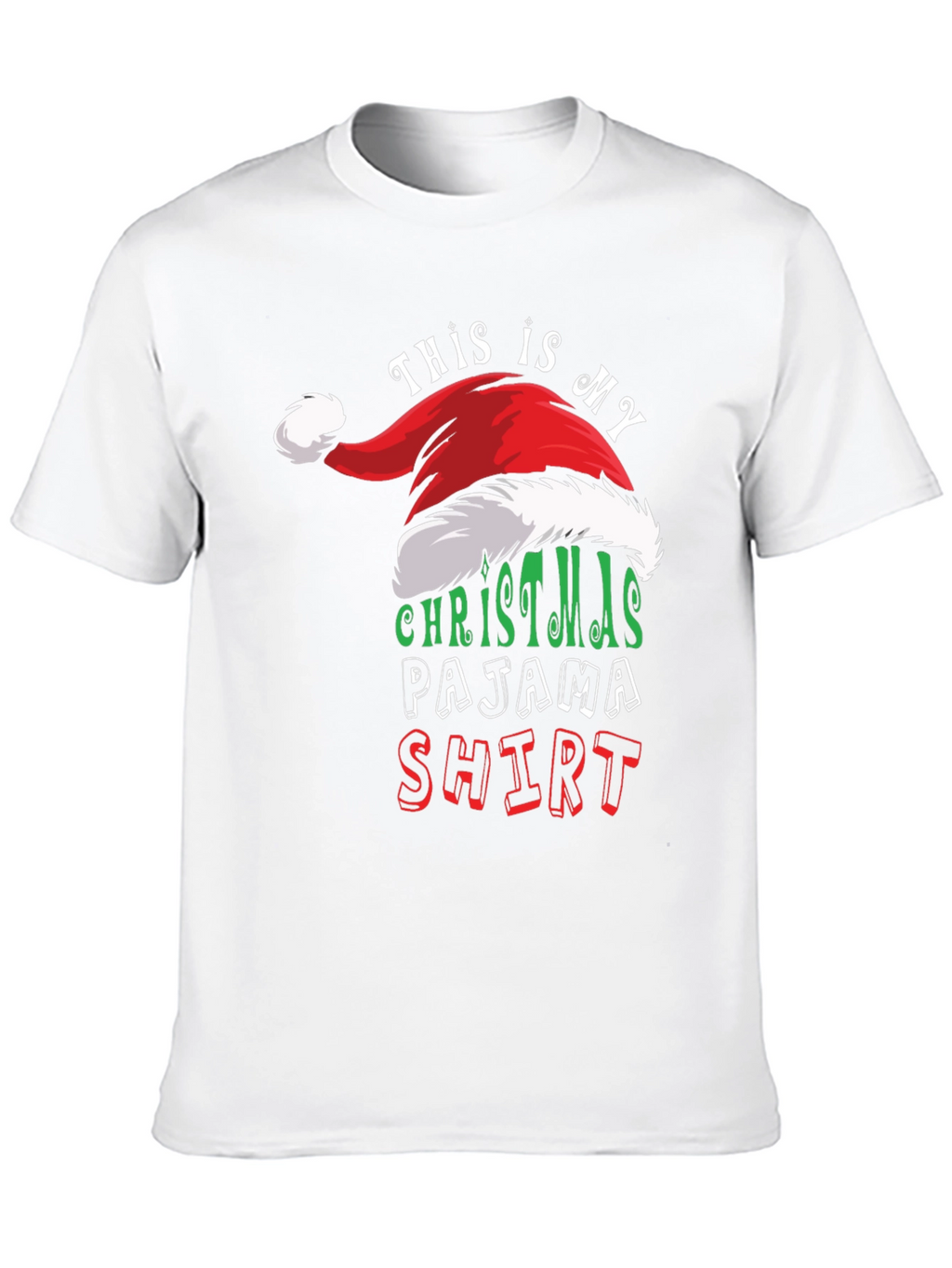 Christmas Pajama Shirt Graphic Tee
