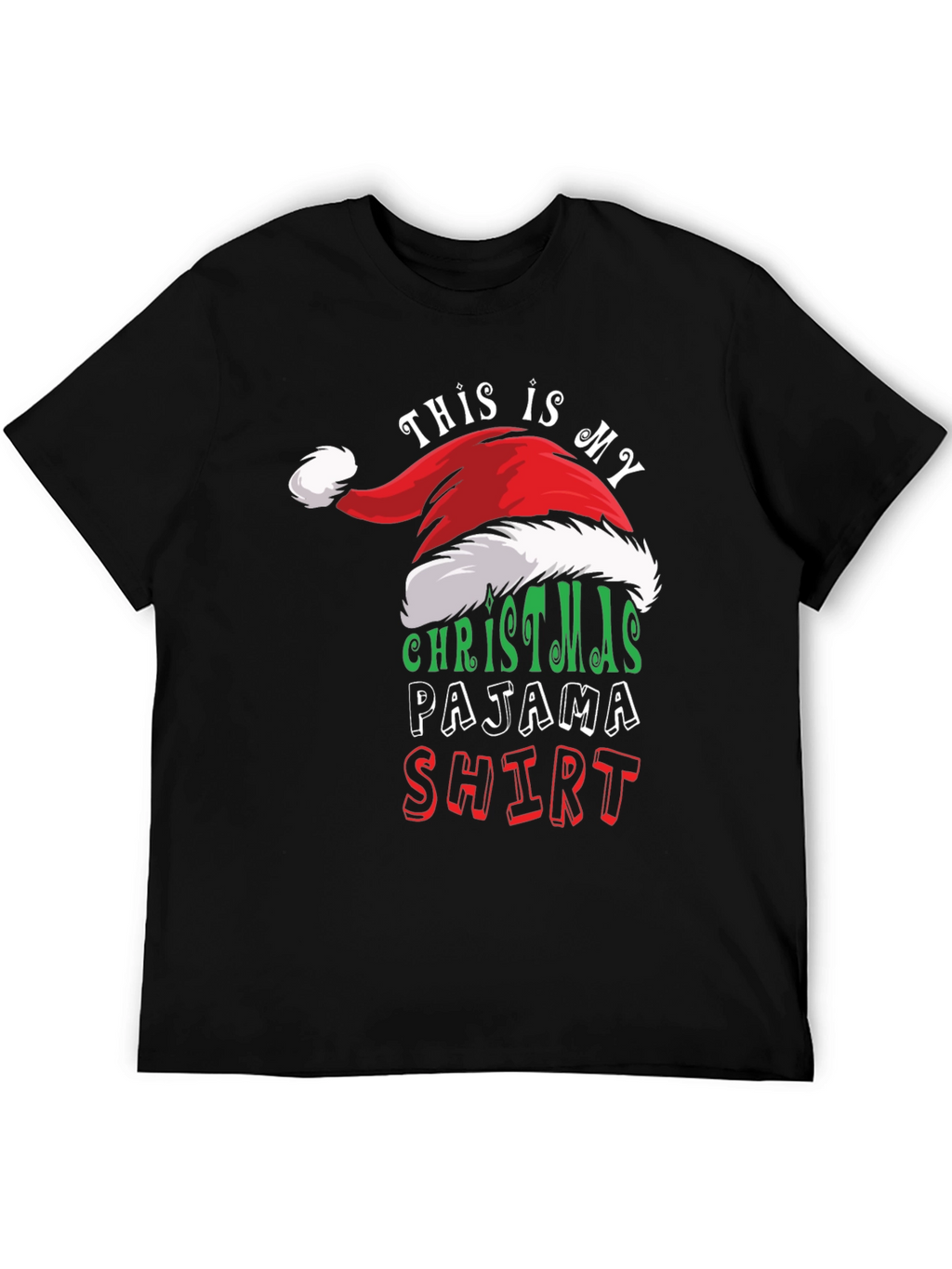Christmas Pajama Shirt Graphic Tee