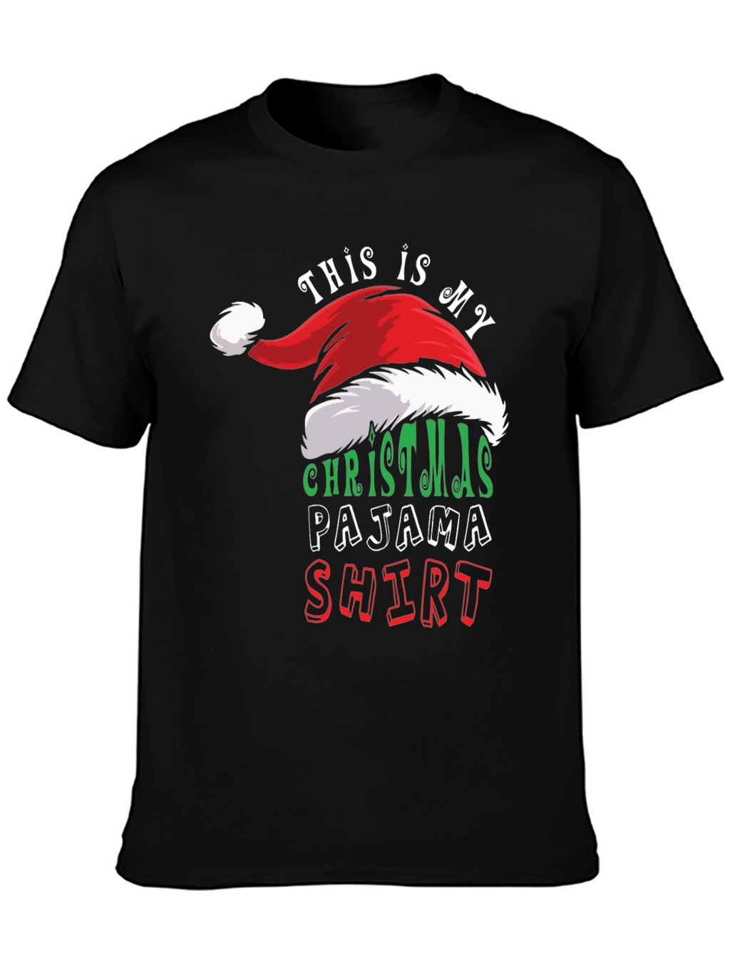 Christmas Pajama Shirt Graphic Tee