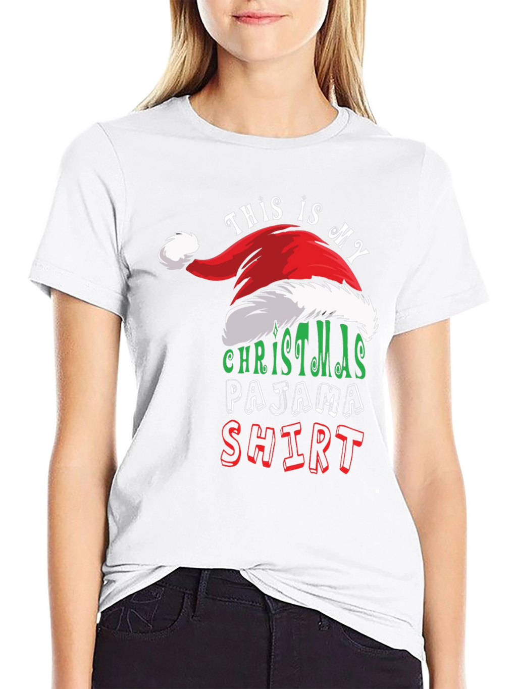 Christmas Pajama Shirt Graphic Tee