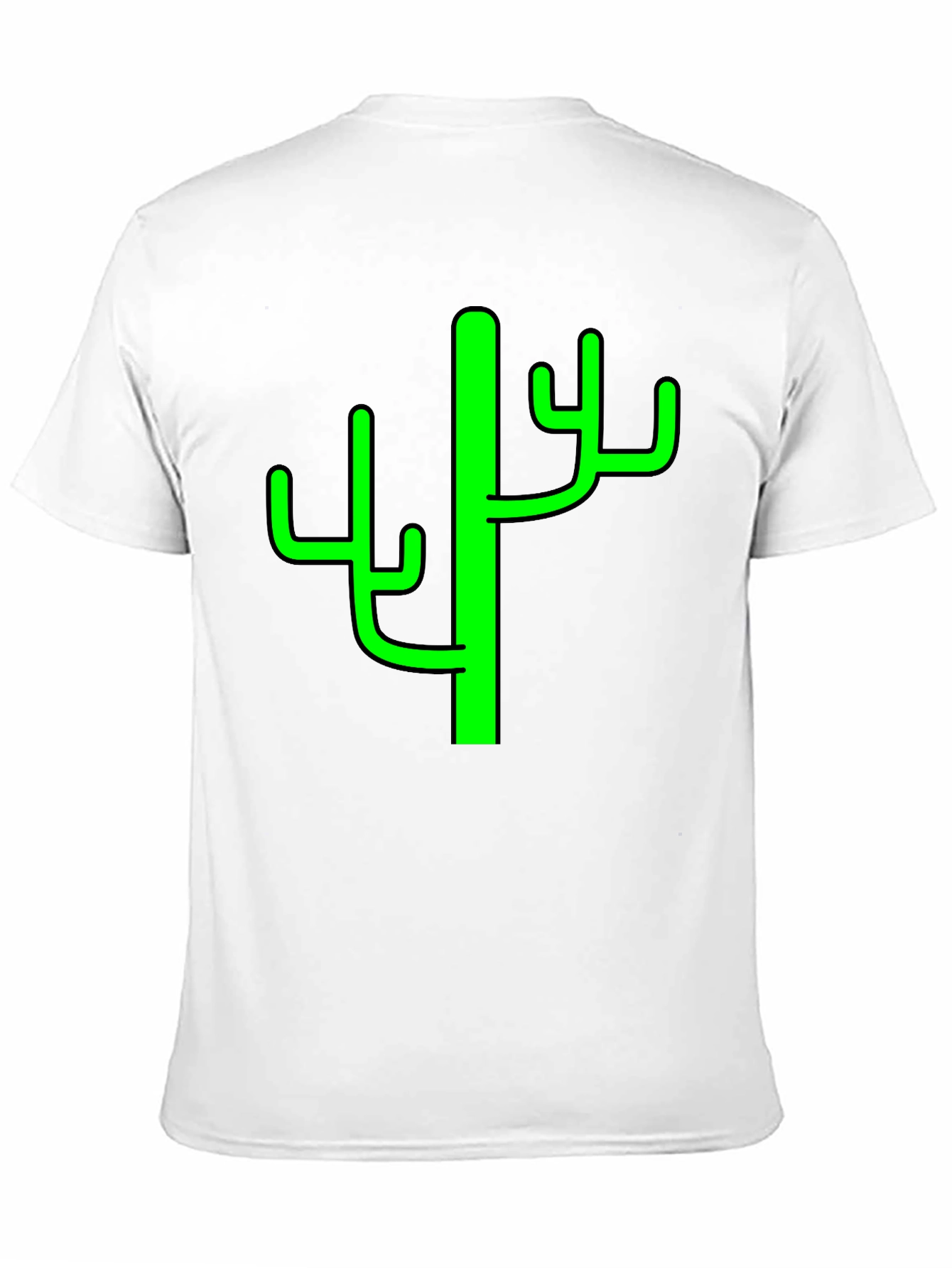 Cactus Graphic Tee - Mens Black T-Shirt