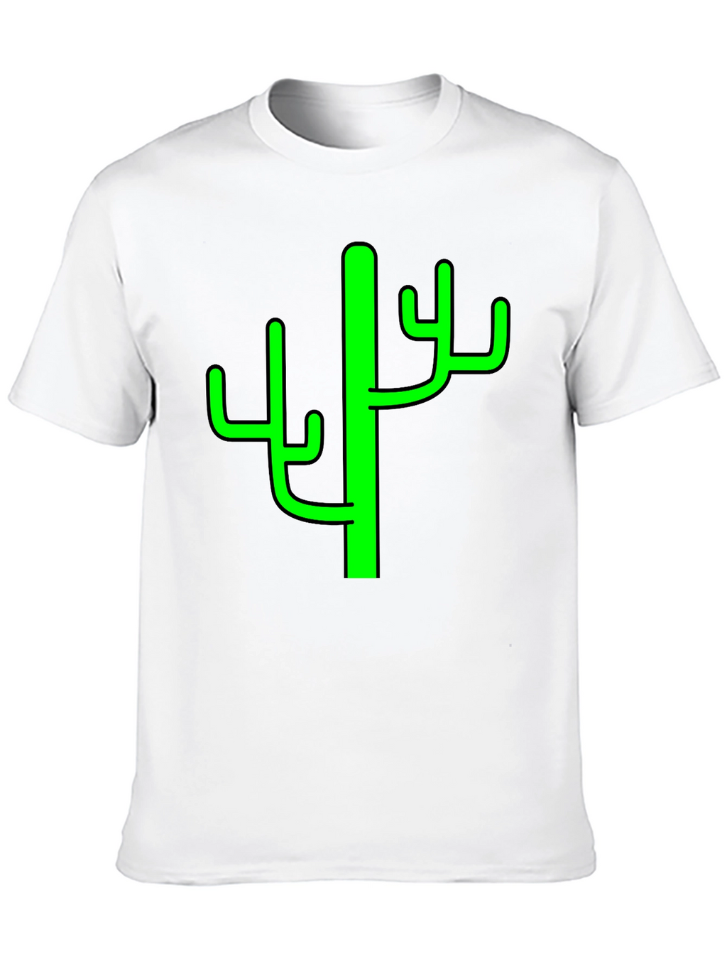 Cactus Graphic Tee - Mens Black T-Shirt