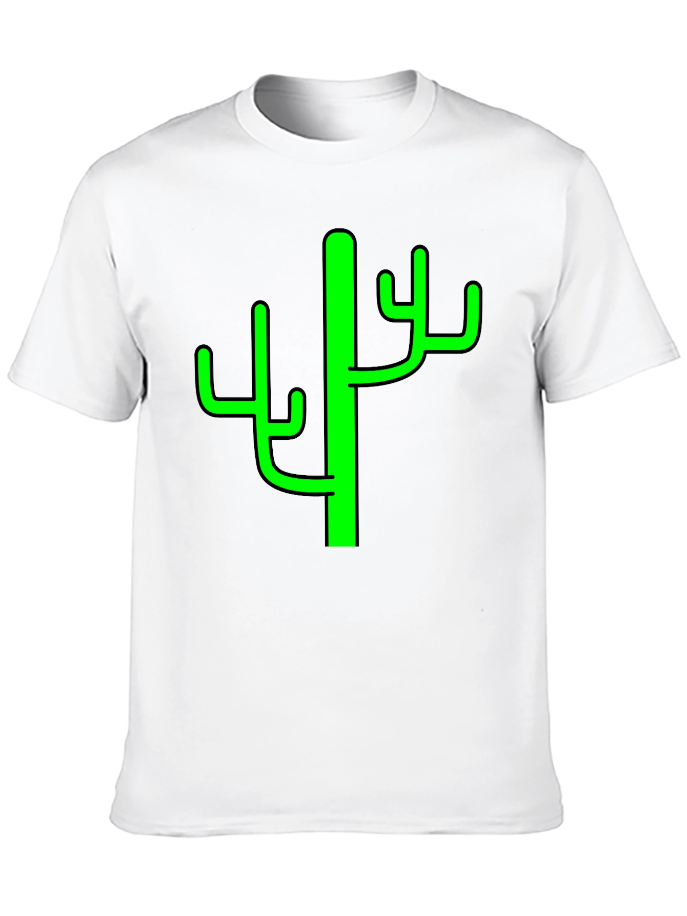 Cactus Graphic Tee - Mens Black T-Shirt