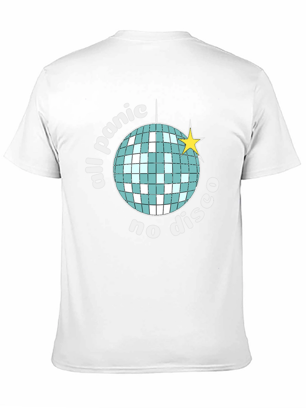 All Panic No Disco Black T-Shirt