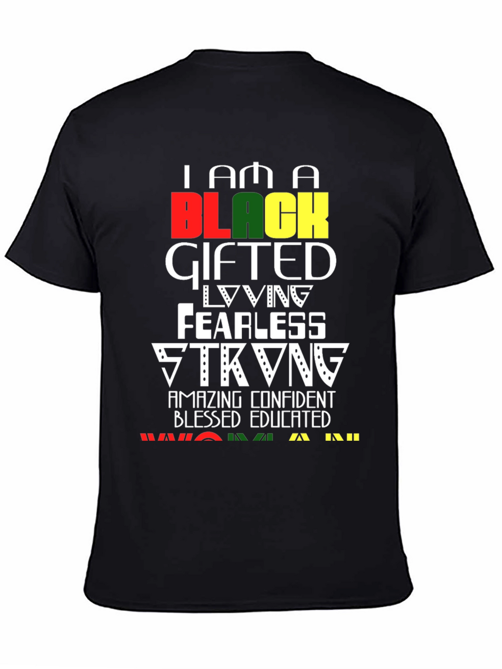 I am a Black Gifted T-Shirt