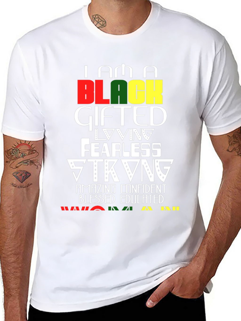 I am a Black Gifted T-Shirt