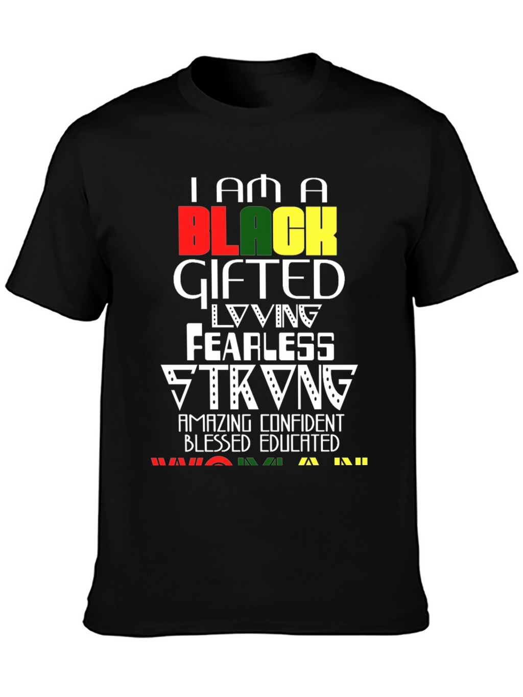 I am a Black Gifted T-Shirt