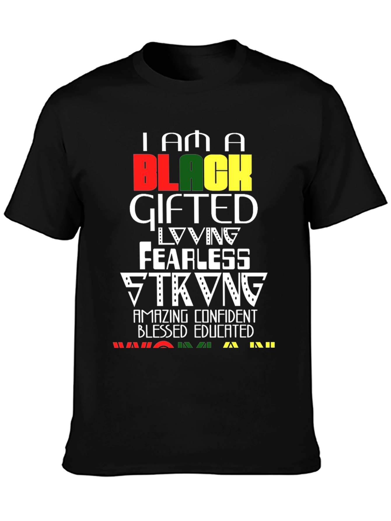 I am a Black Gifted T-Shirt