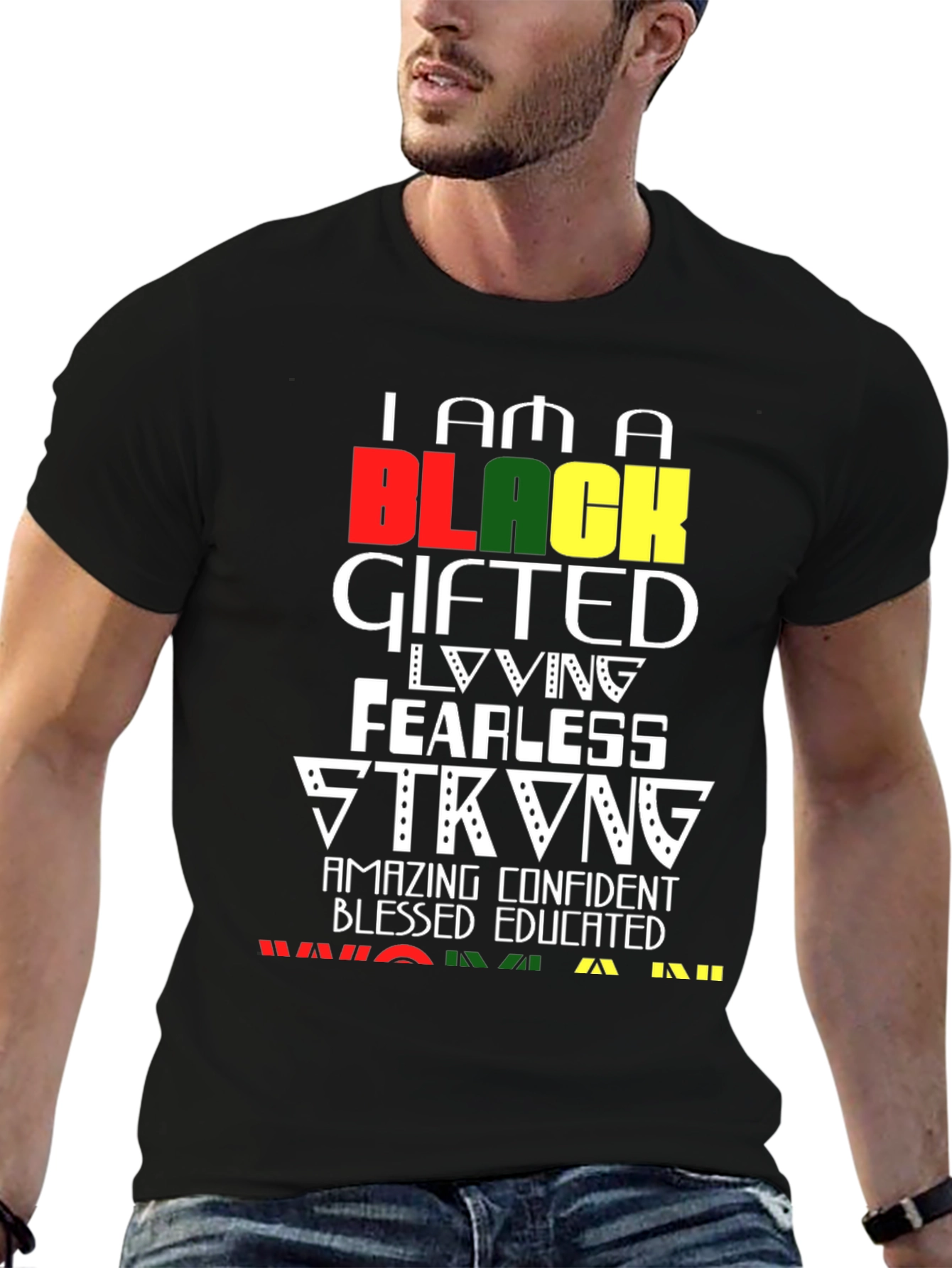 I am a Black Gifted T-Shirt