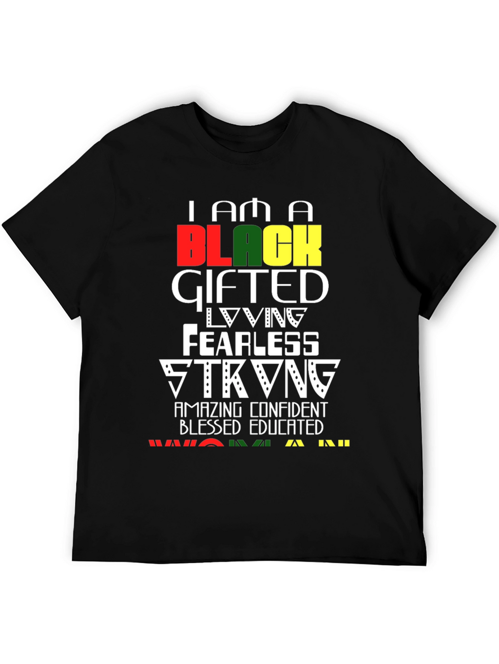 I am a Black Gifted T-Shirt