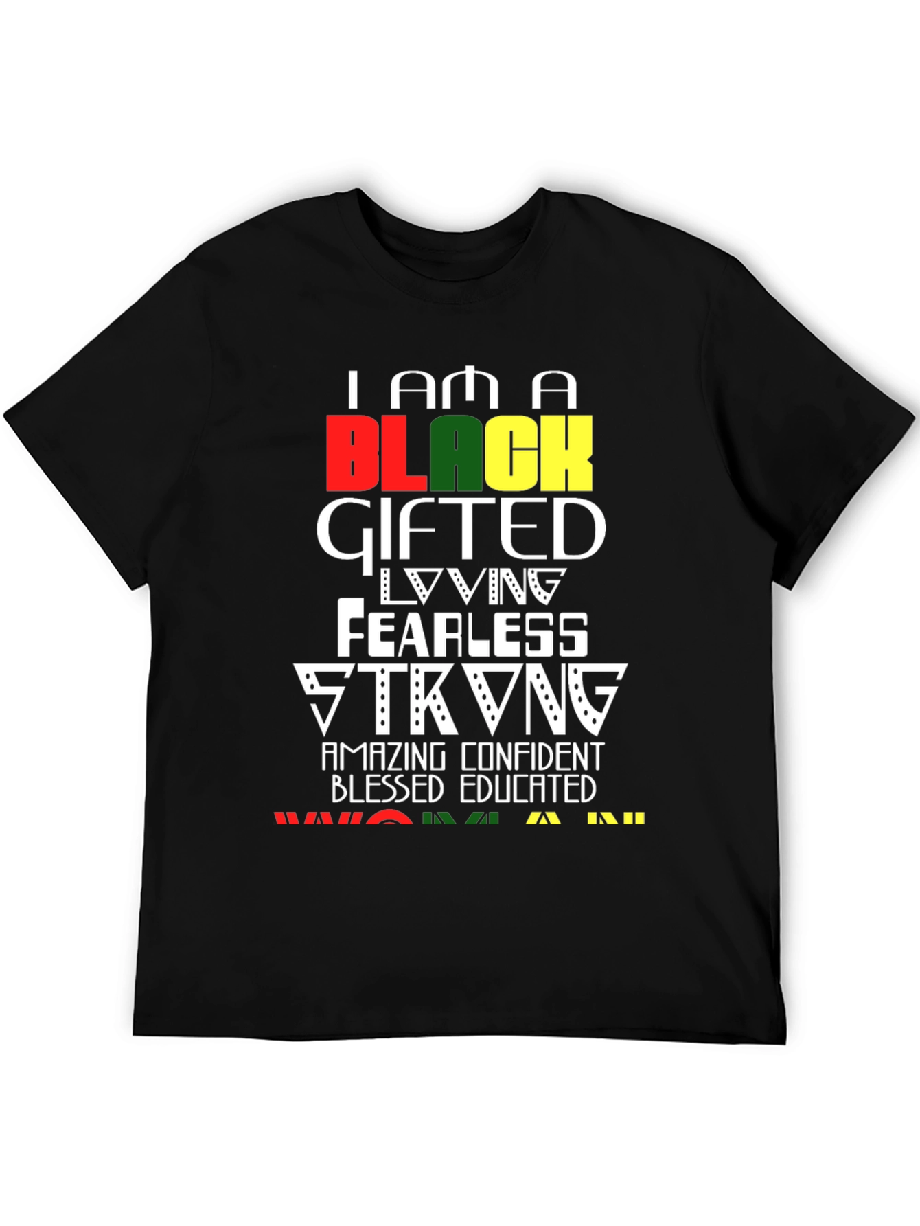 I am a Black Gifted T-Shirt