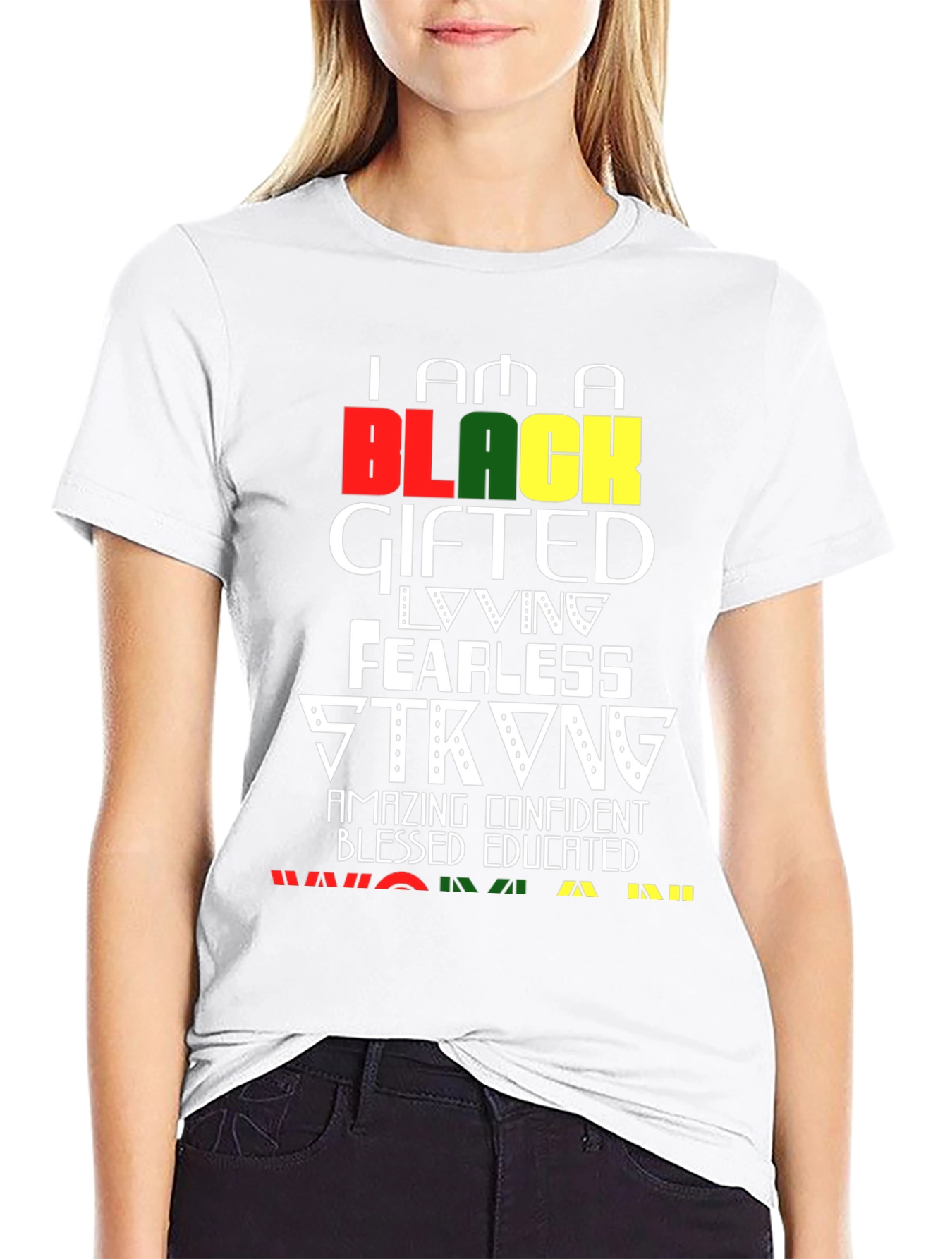 I am a Black Gifted T-Shirt