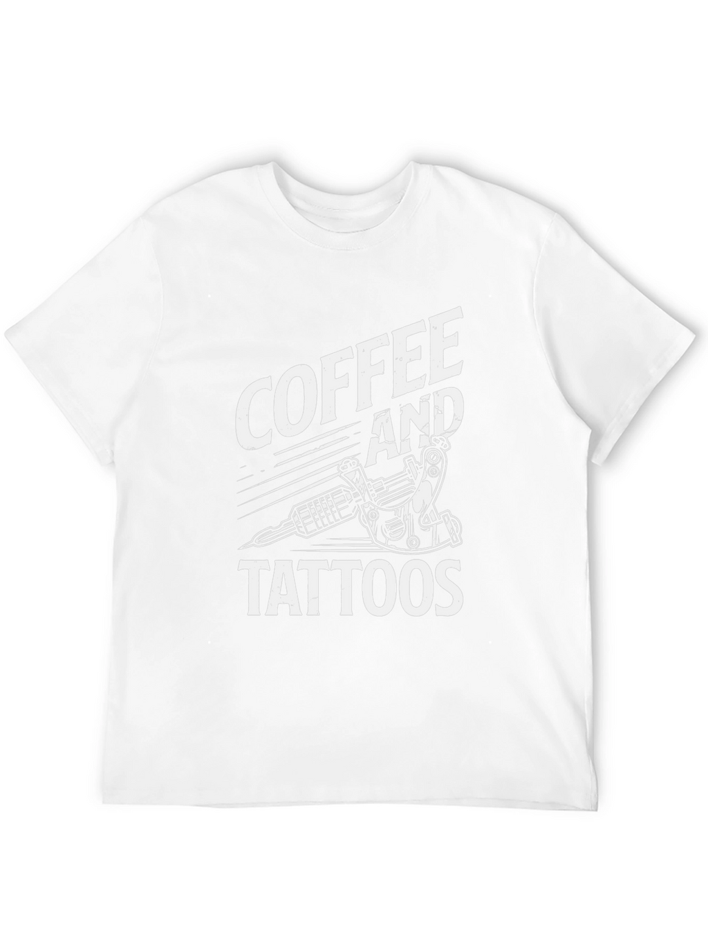 Coffee and Tattoos Graphic Tee - Black