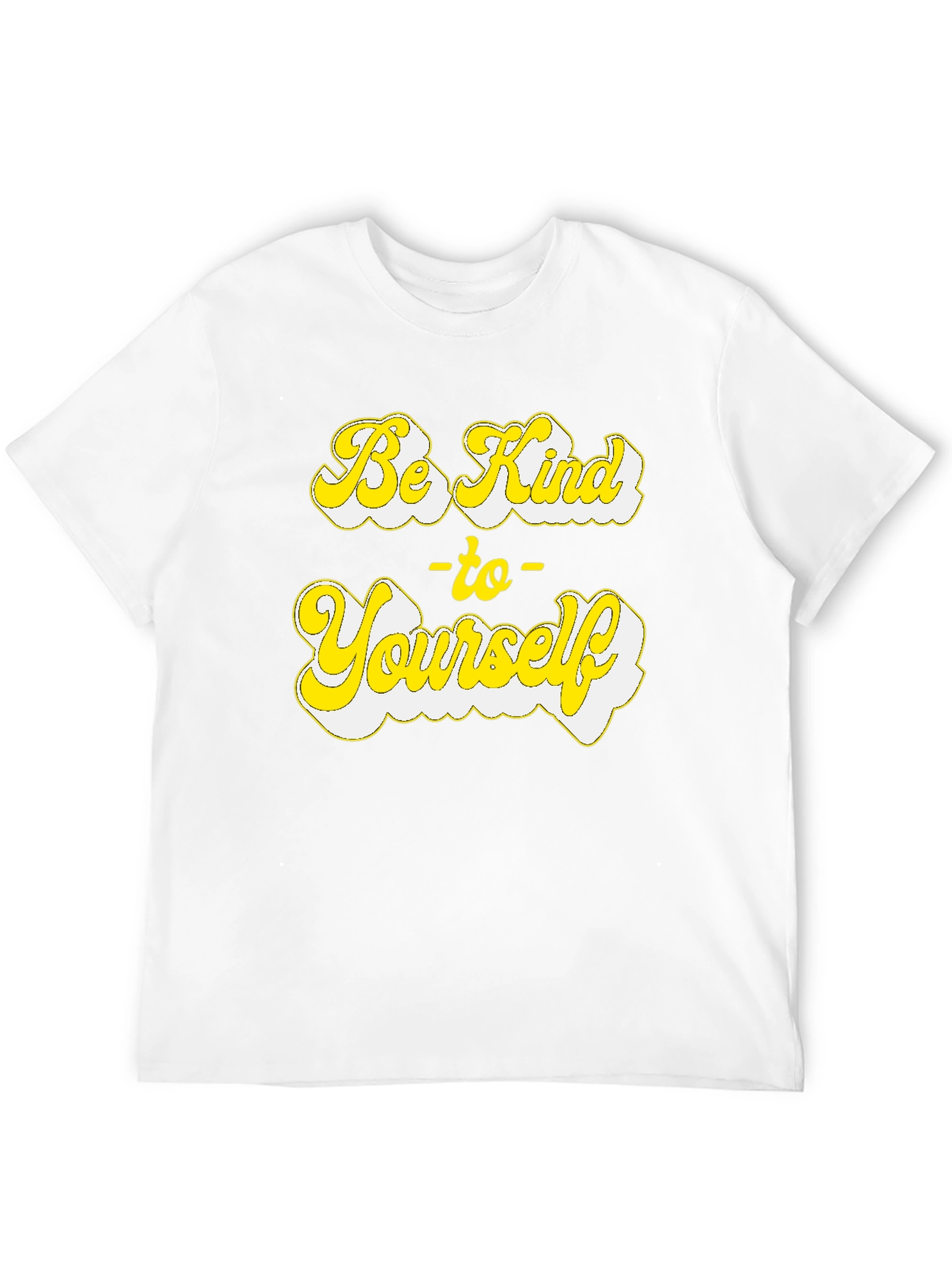 Be Kind To Yourself Graphic Tee - Black