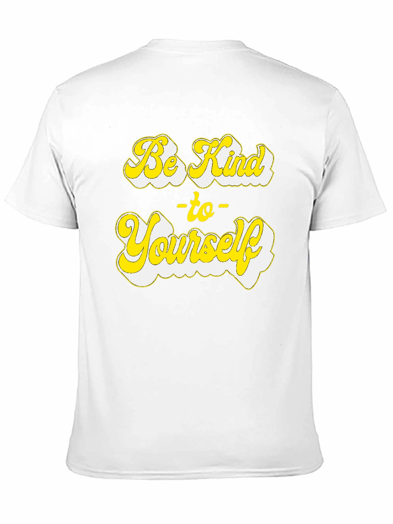 Be Kind To Yourself Graphic Tee - Black