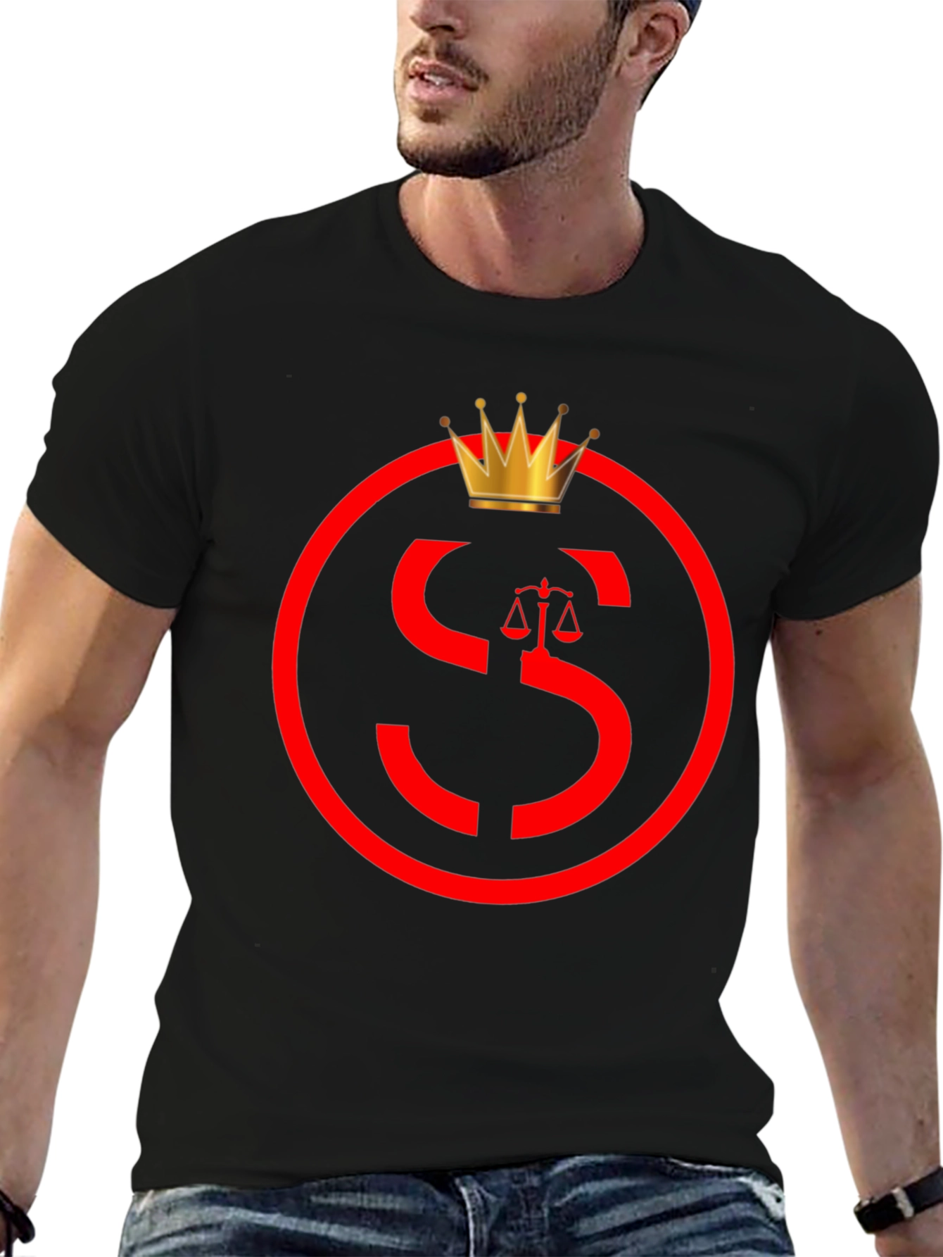 King Scales T-Shirt - Black Graphic Tee
