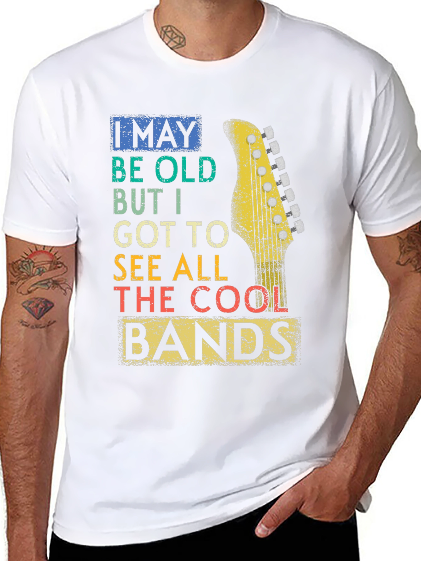 Cool Bands T-Shirt - I May Be Old