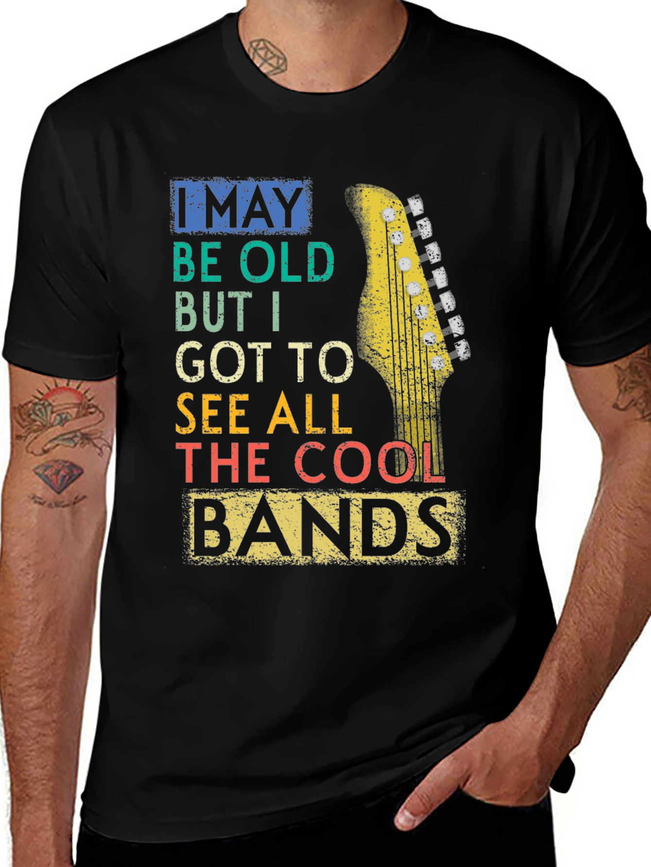 Cool Bands T-Shirt - I May Be Old