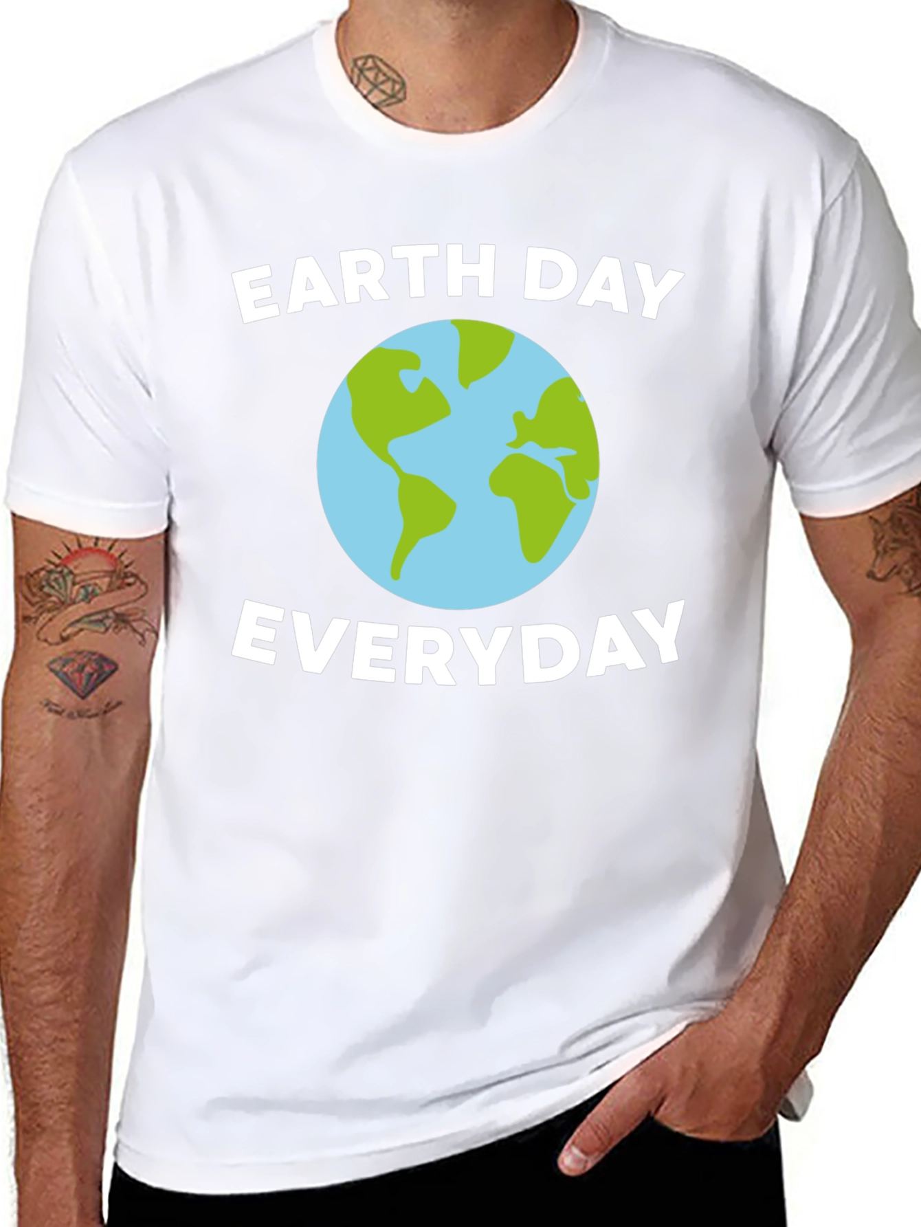 Earth Day Everyday Graphic T-Shirt