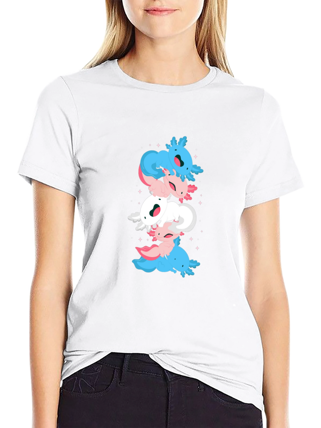 Axolotl Trans Pride T-Shirt