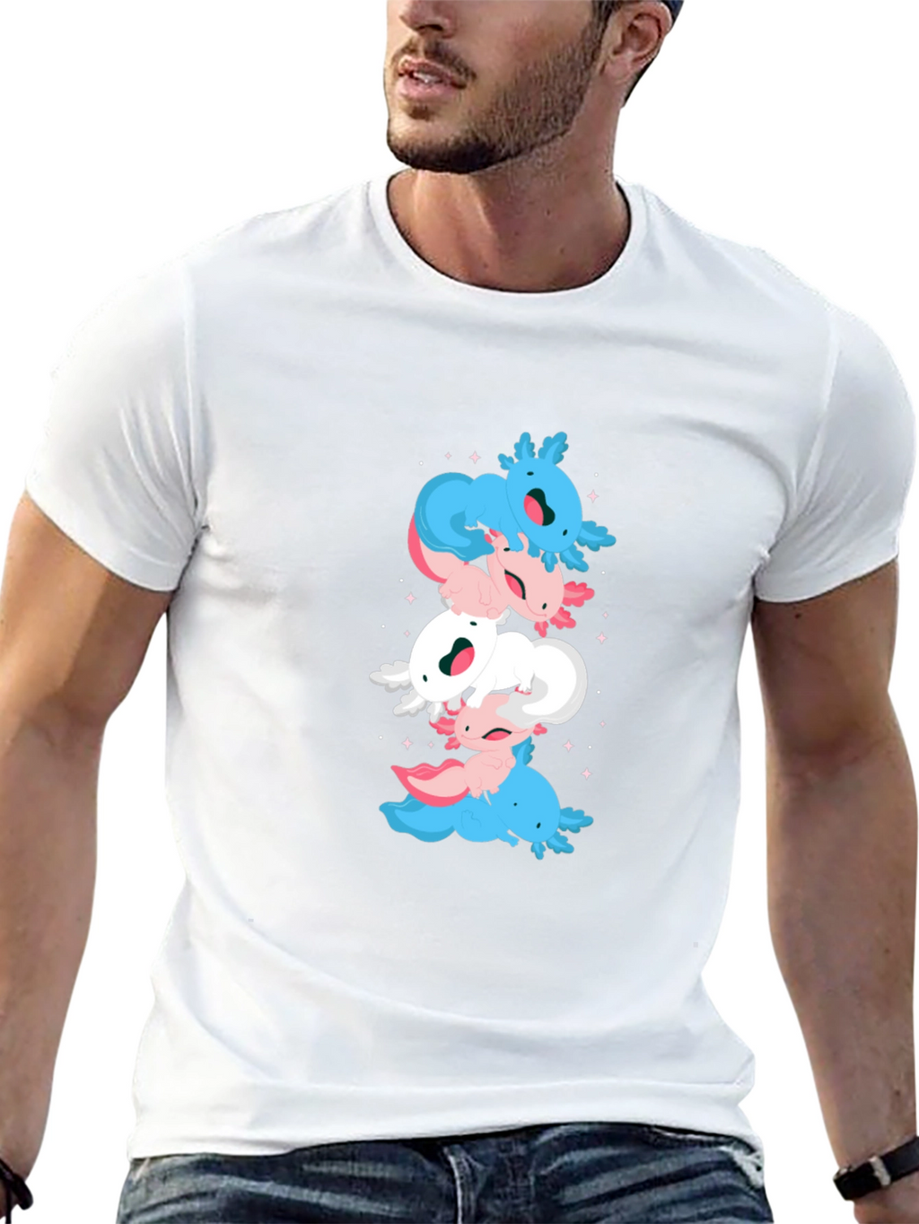 Axolotl Trans Pride T-Shirt