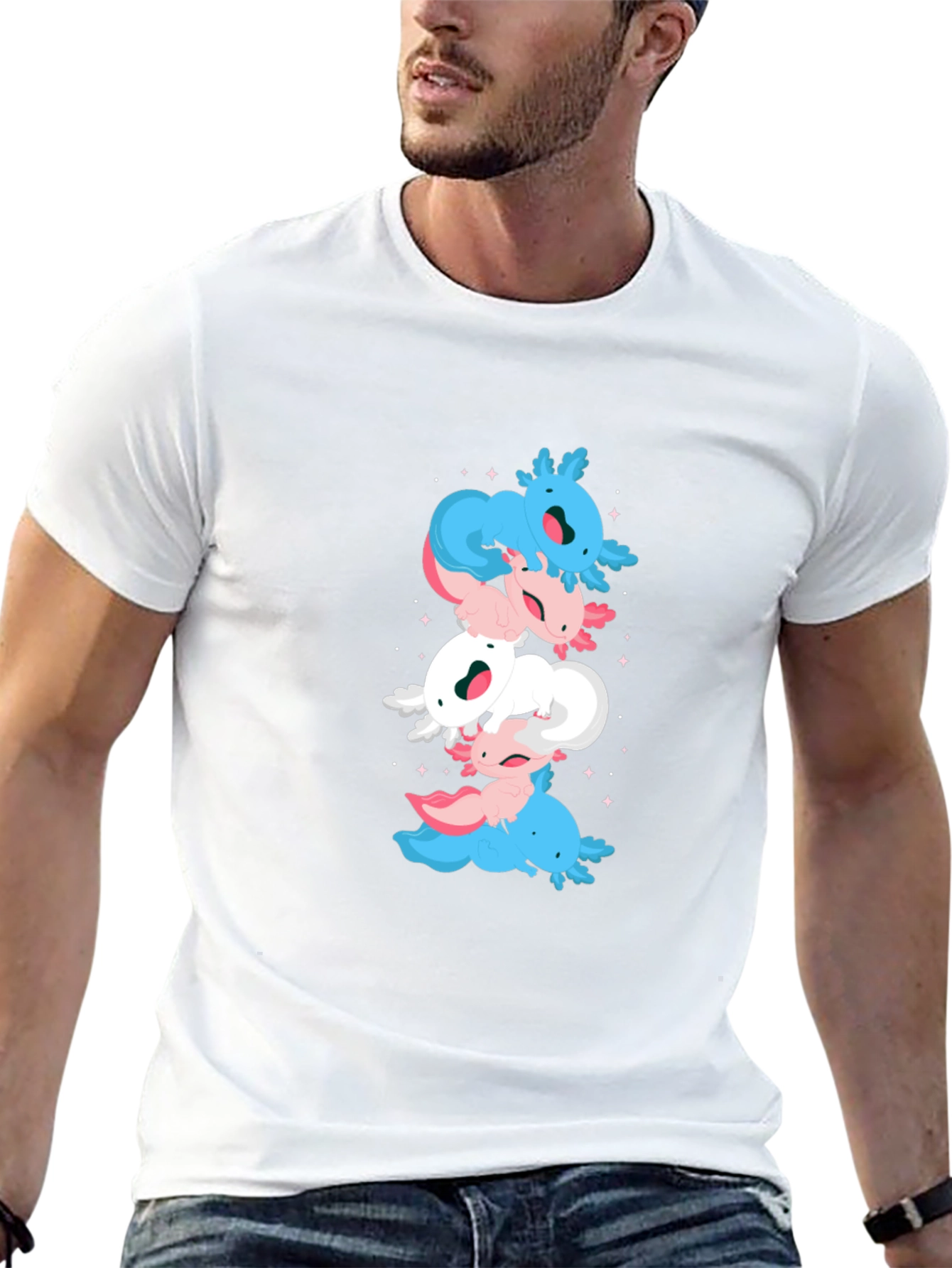 Axolotl Trans Pride T-Shirt