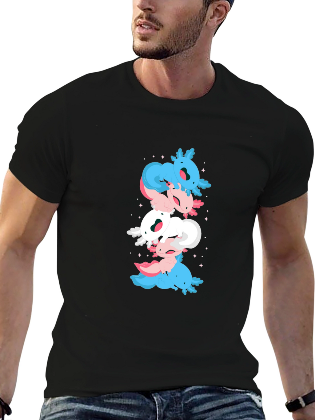 Axolotl Trans Pride T-Shirt