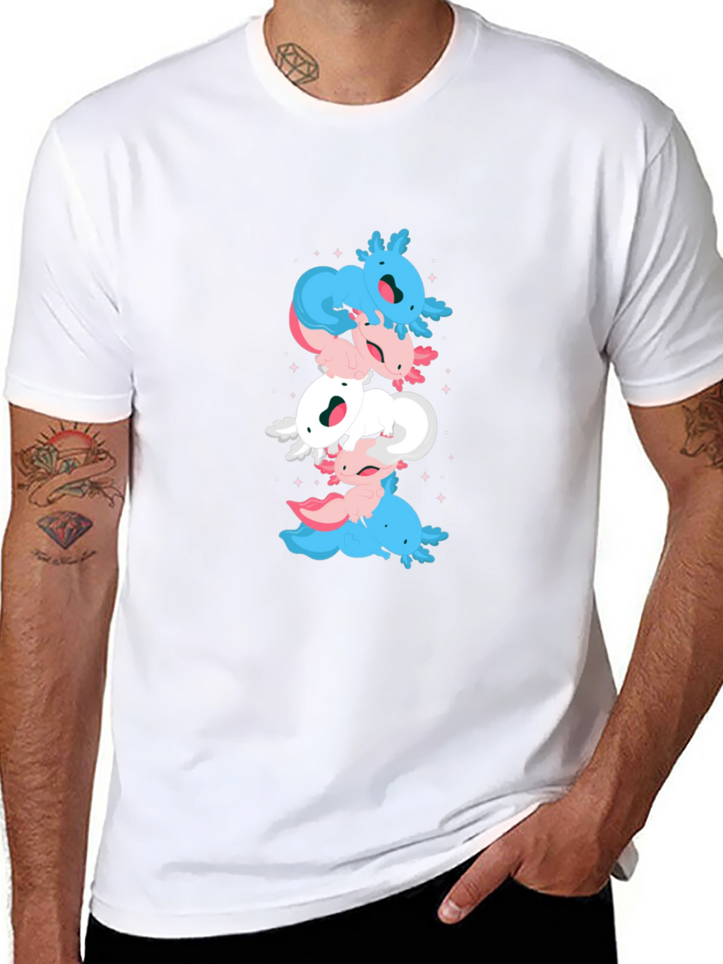 Axolotl Trans Pride T-Shirt