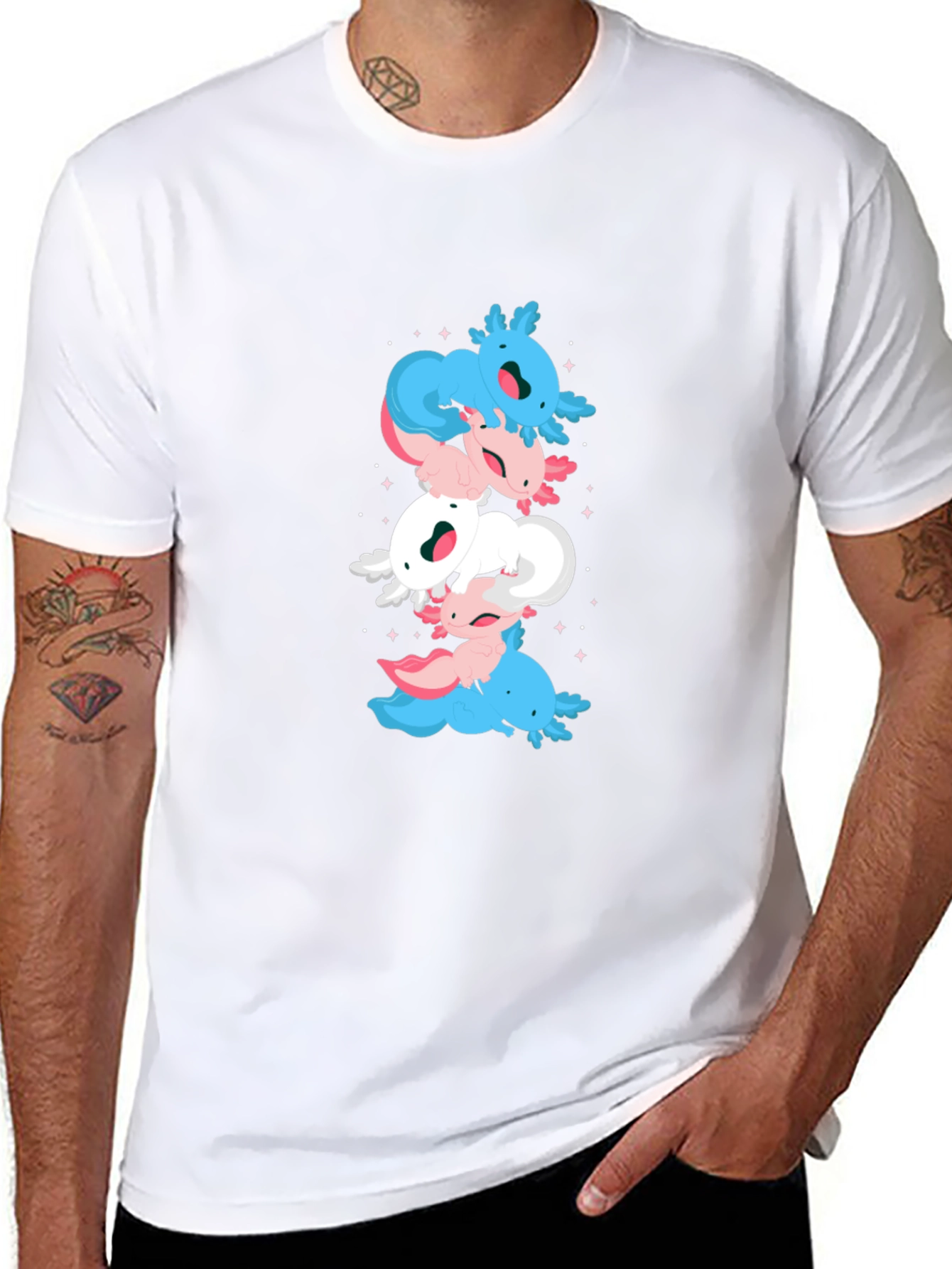 Axolotl Trans Pride T-Shirt