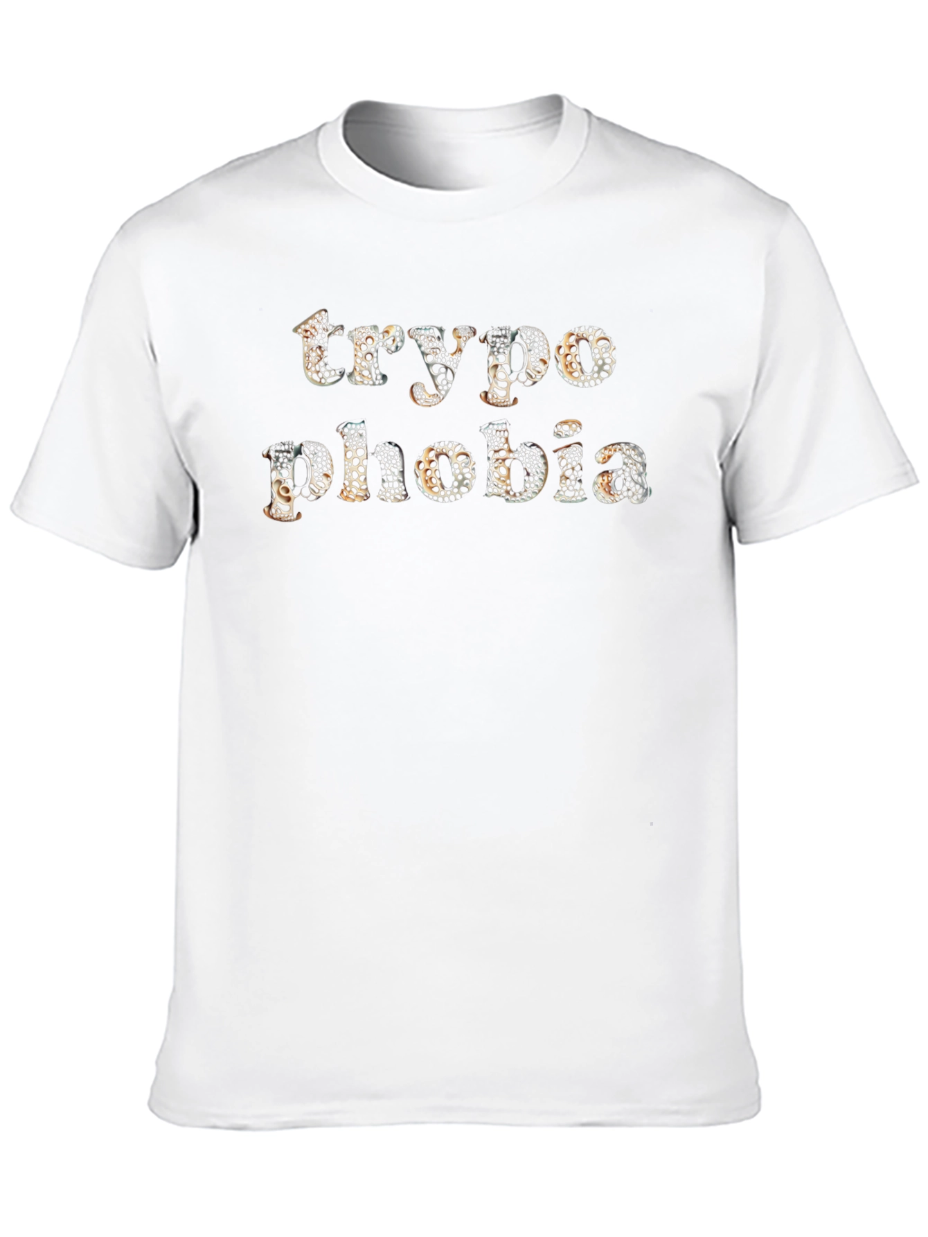 Trypophobia Graphic T-Shirt - Unique Pattern Tee