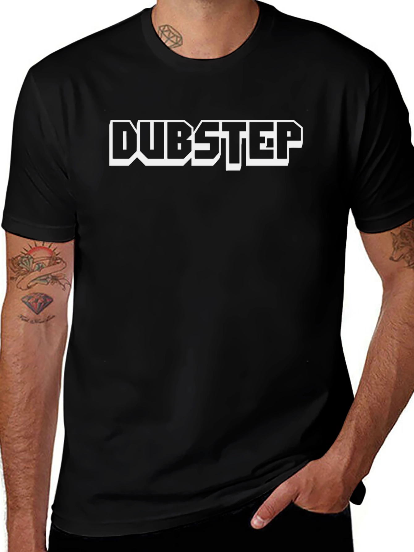 Dubstep Graphic Tee - Bold Statement T-Shirt