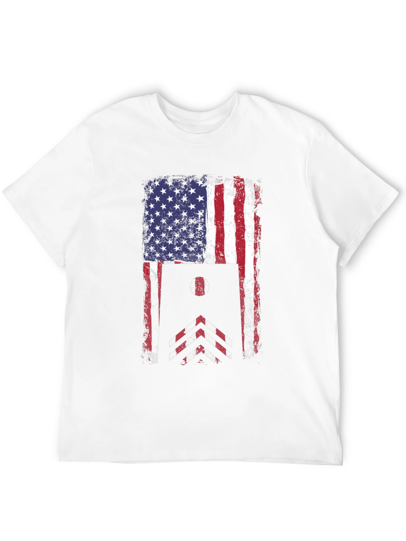American Flag Cornhole T-Shirt