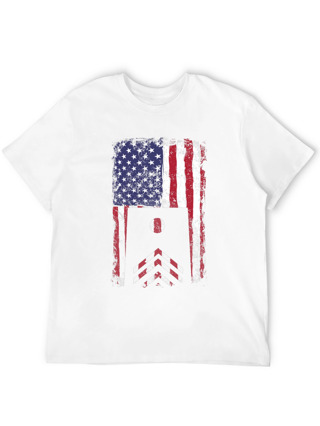 American Flag Cornhole T-Shirt