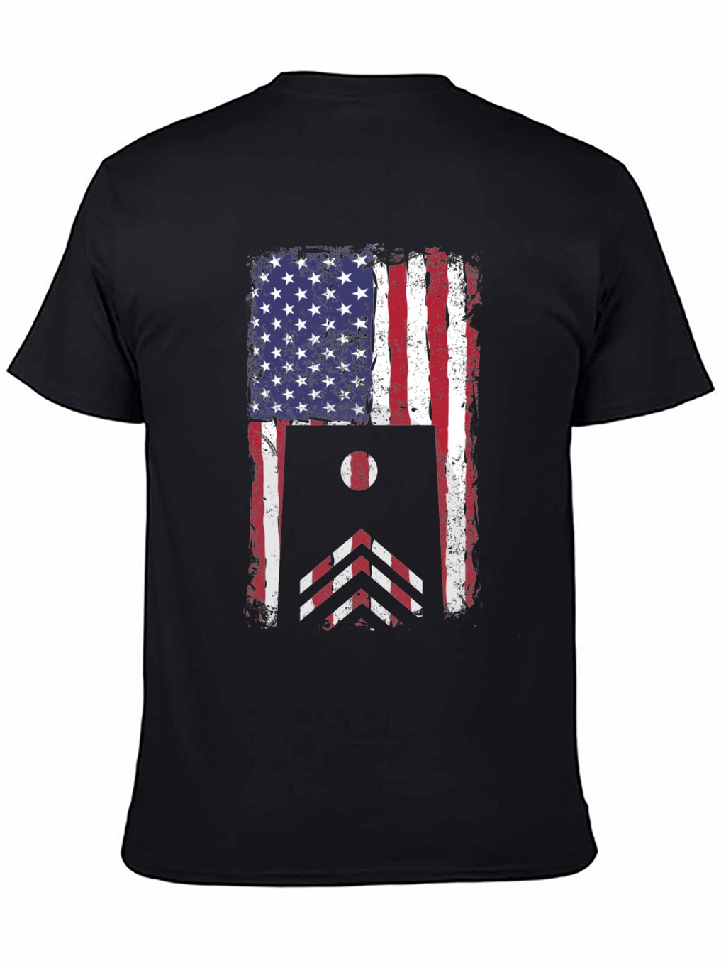 American Flag Cornhole T-Shirt