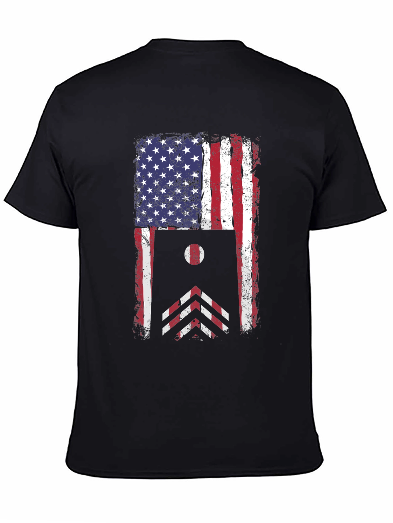 American Flag Cornhole T-Shirt