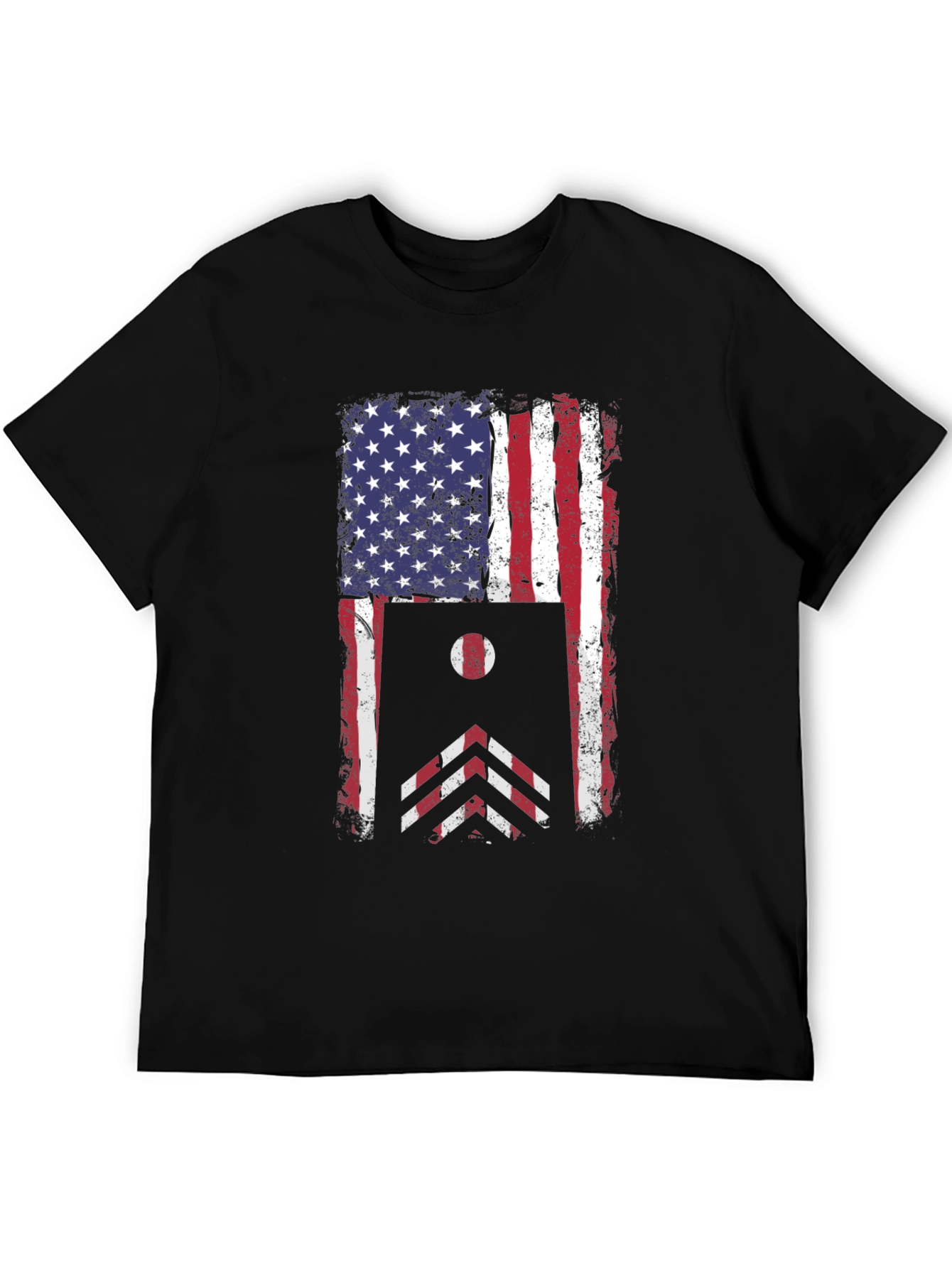 American Flag Cornhole T-Shirt