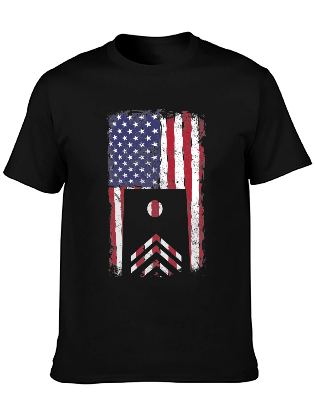 American Flag Cornhole T-Shirt