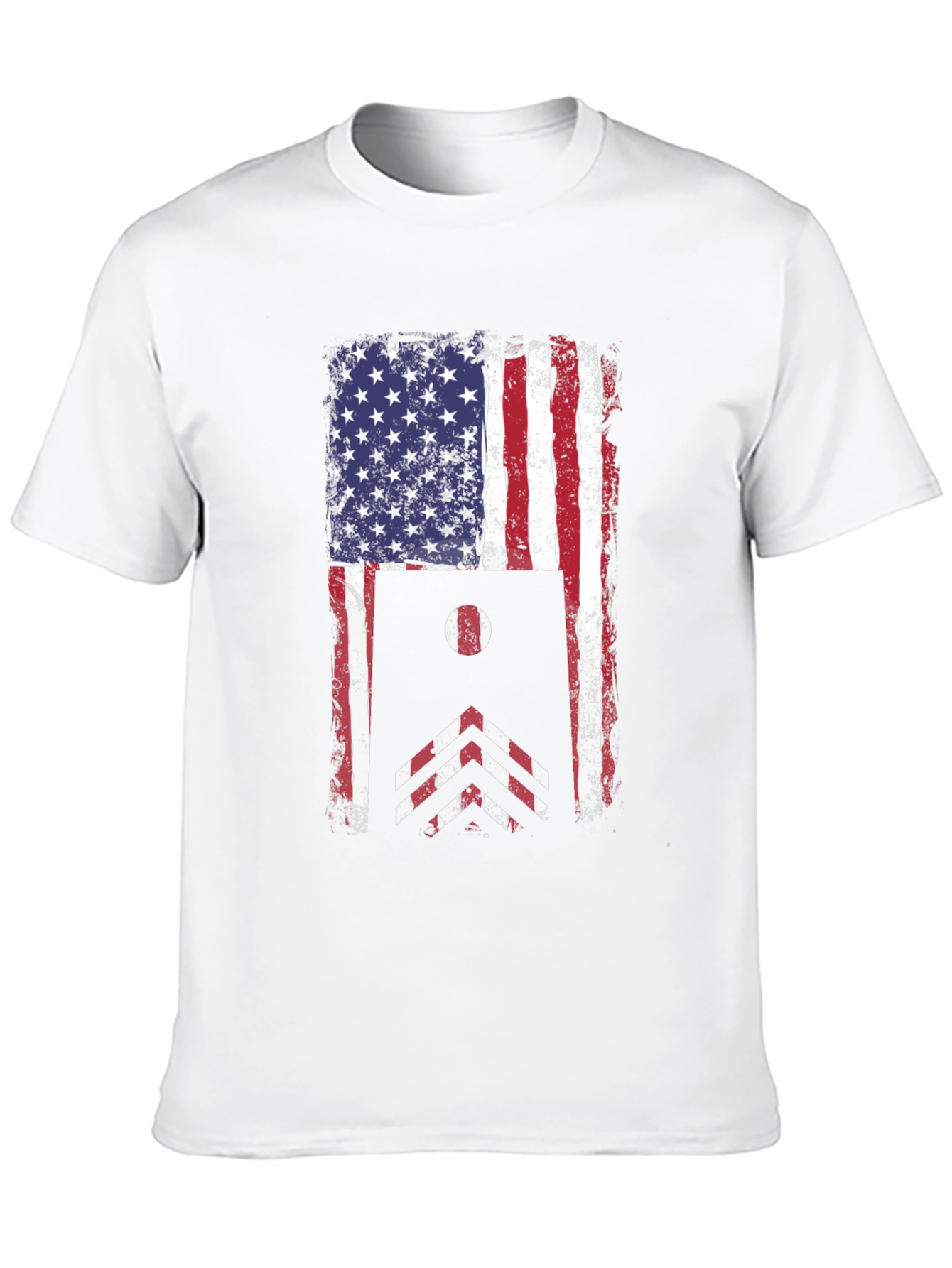 American Flag Cornhole T-Shirt
