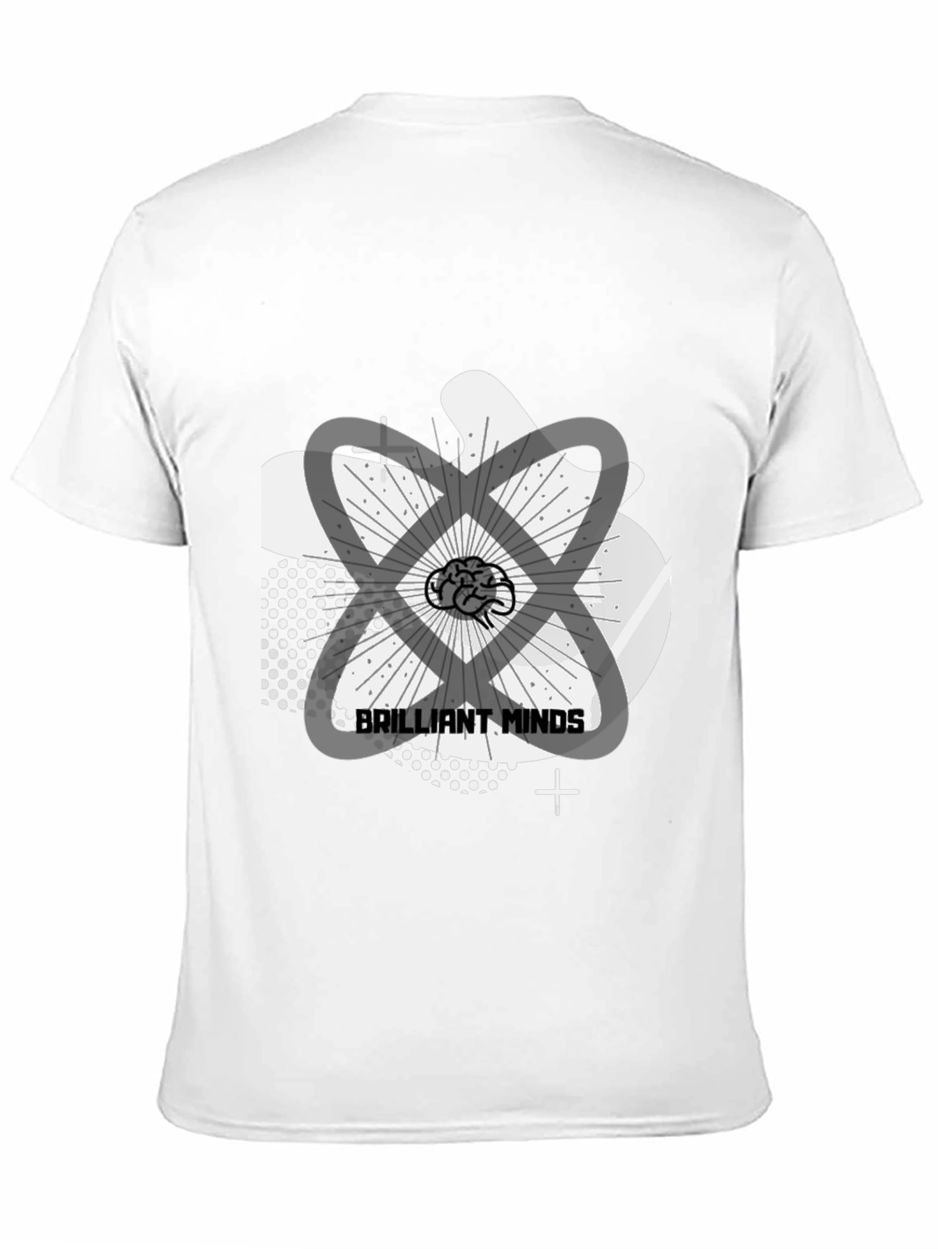 Brilliant Minds Graphic Tee - Mens Black T-Shirt