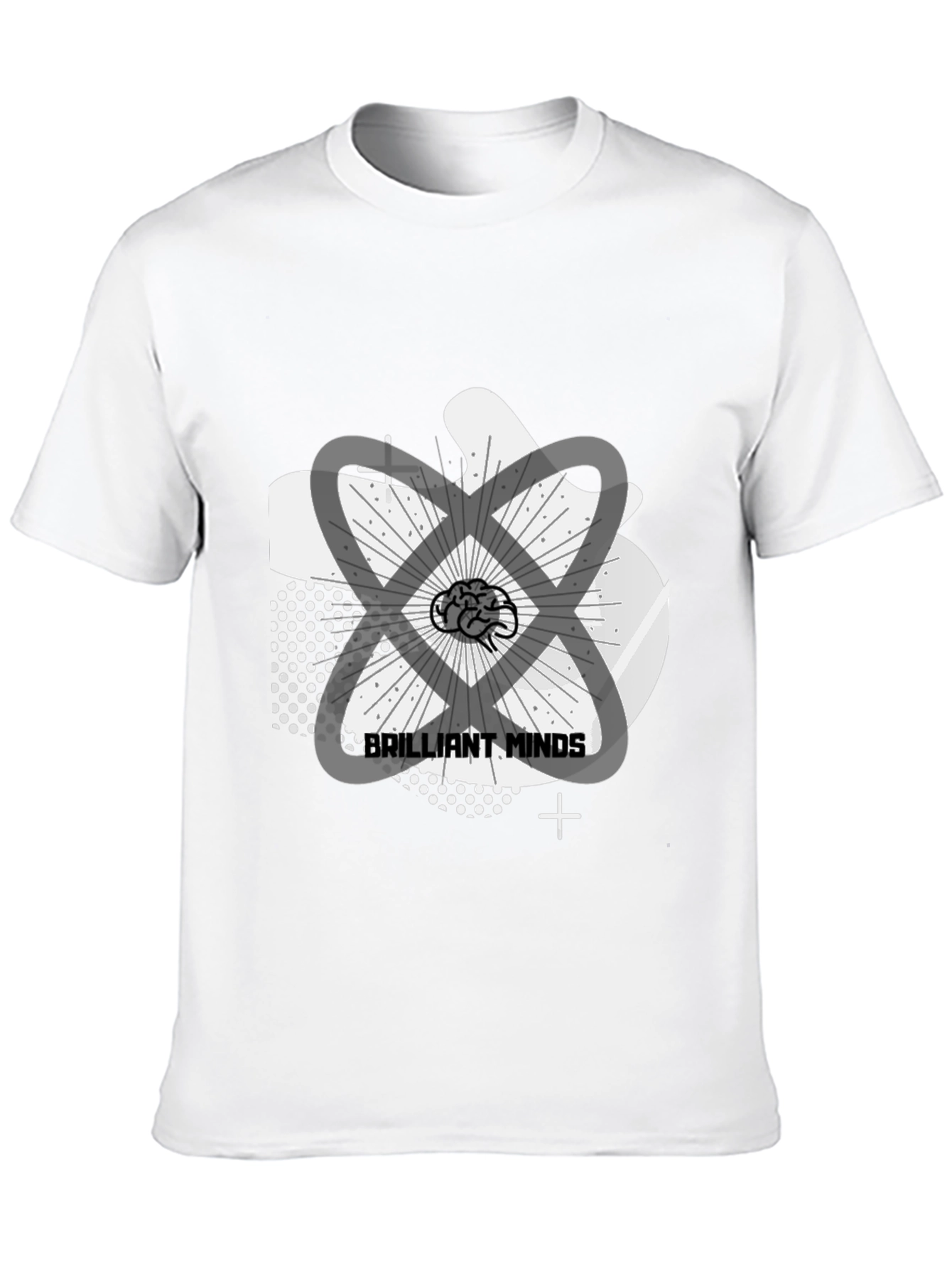 Brilliant Minds Graphic Tee - Mens Black T-Shirt