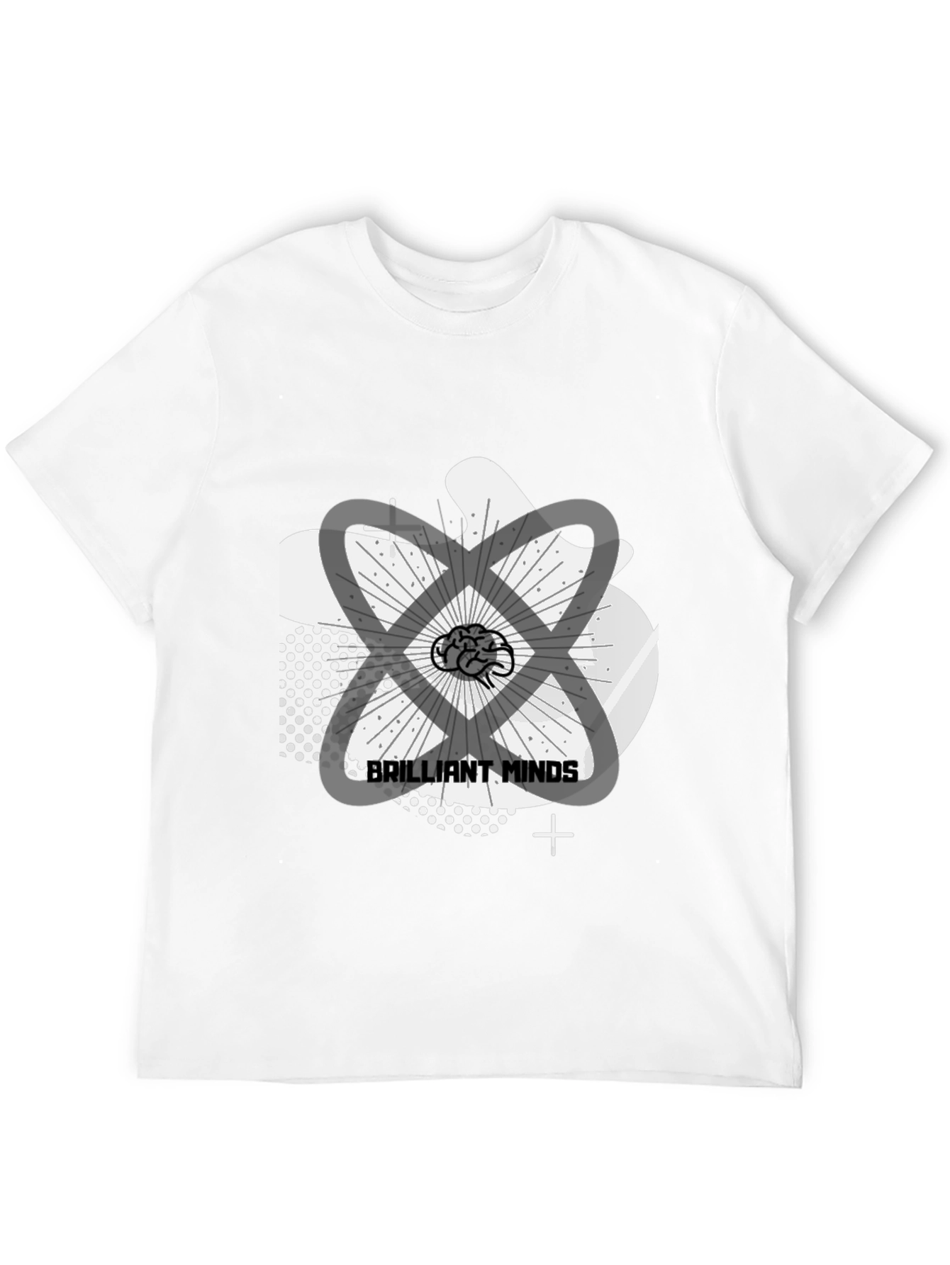Brilliant Minds Graphic Tee - Mens Black T-Shirt