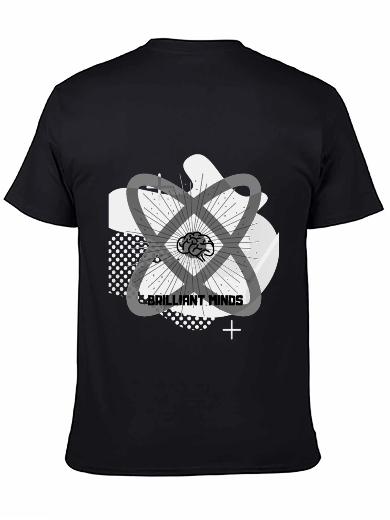 Brilliant Minds Graphic Tee - Mens Black T-Shirt